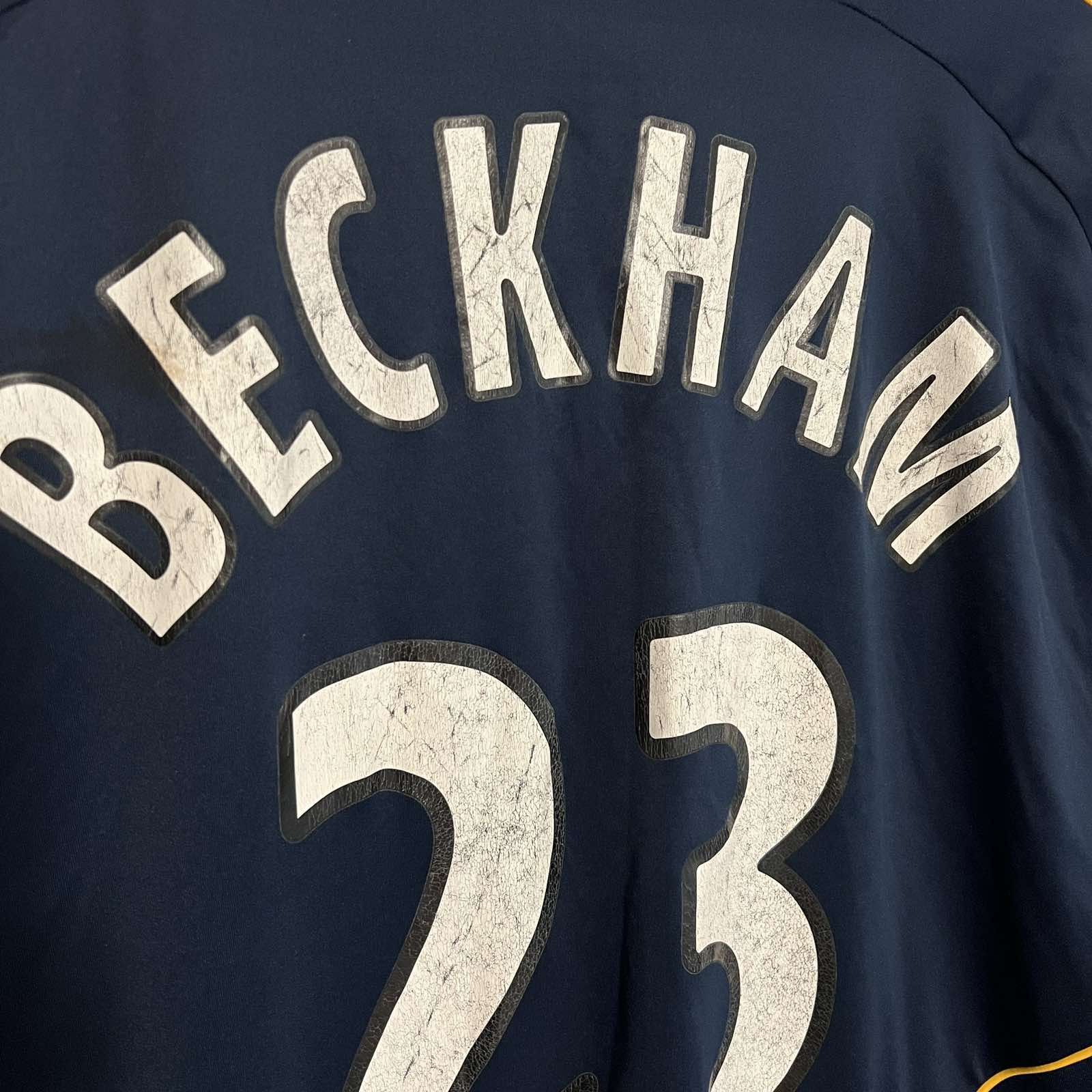Adidas 2007/08 LA Galaxy Away Adidas Beckham Soccer Jersey Sz XL Size US XL / EU 56 / 4 - 4 Thumbnail