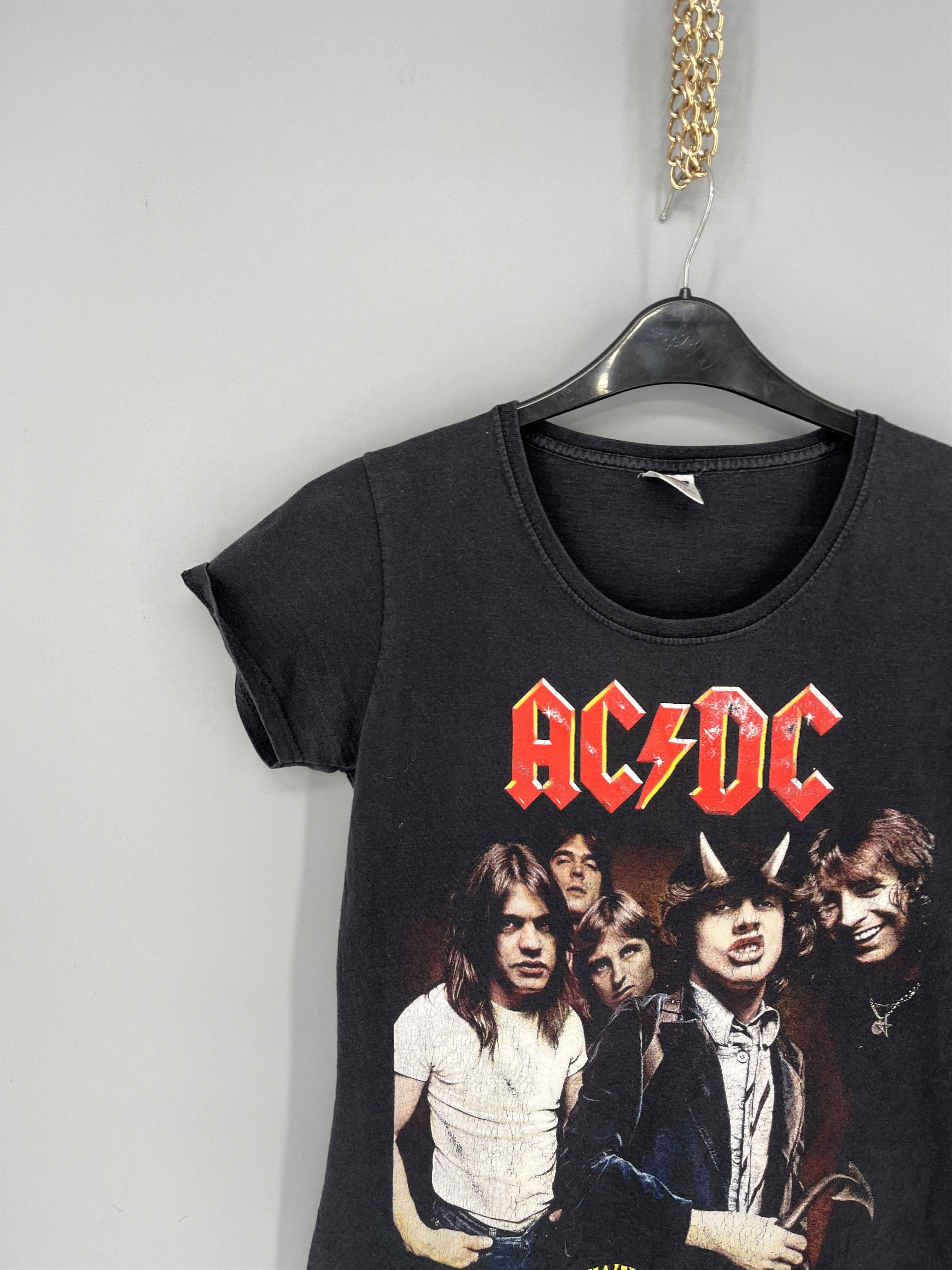 AC/DC Vintage Y2K AC/DC Highway To Hell Womens Tee Size M / US 6-8 / IT 42-44 - 4 Thumbnail