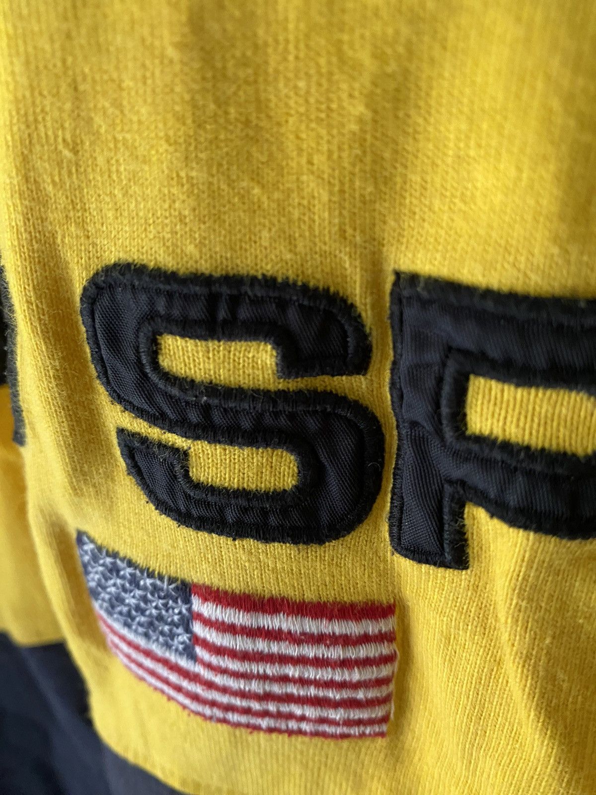 Polo Ralph Lauren 1990s Polo Sport embroidered logo rugby shirt Size US XL / EU 56 / 4 - 7 Thumbnail