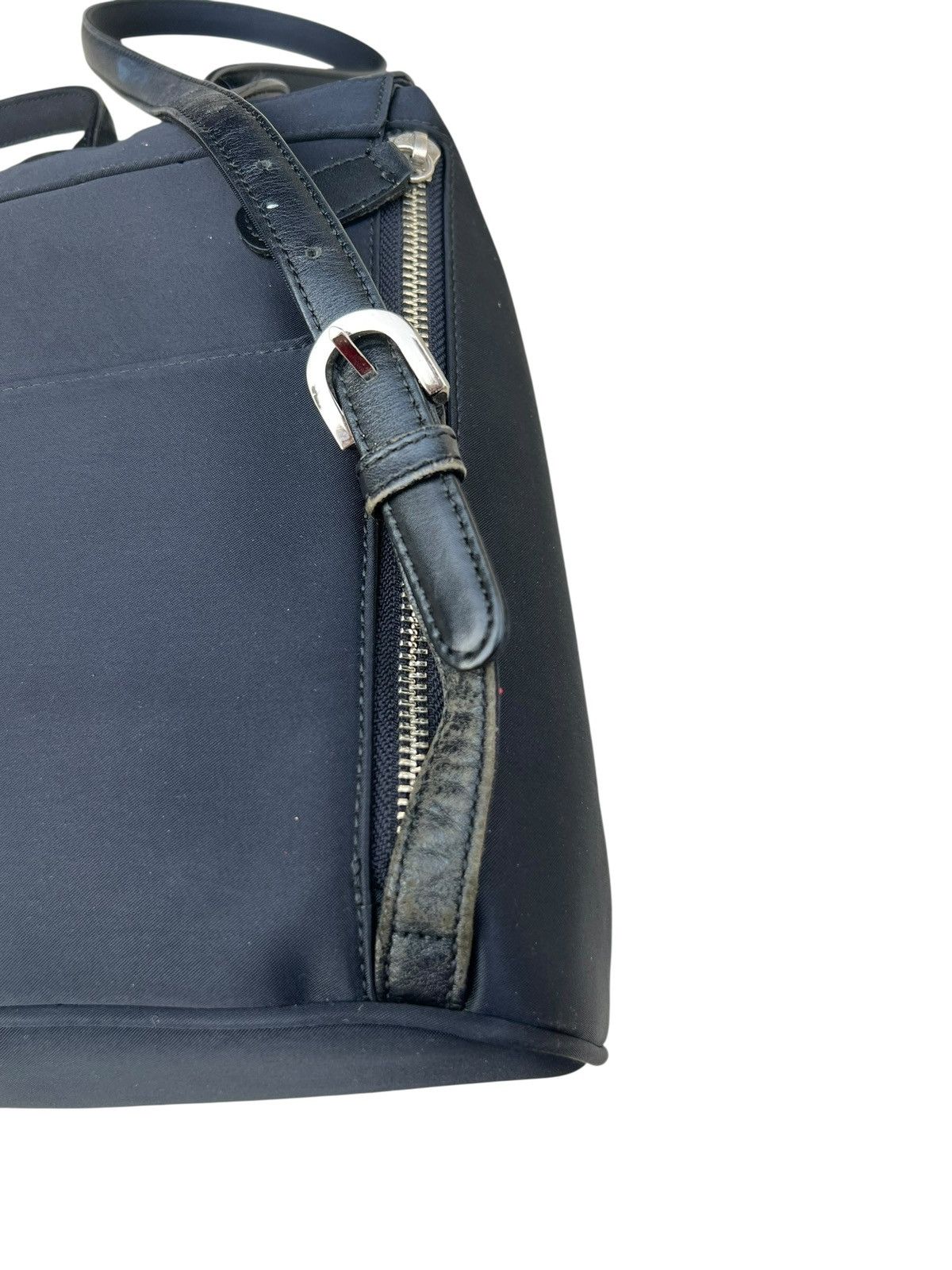 Courreges Vintage Couregess Hybrid Leather Nylon Mini Backpack Size ONE SIZE - 19 Thumbnail