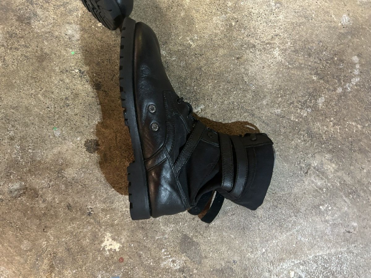 Number (N)ine Number Nine Noir Combat Boots | Grailed