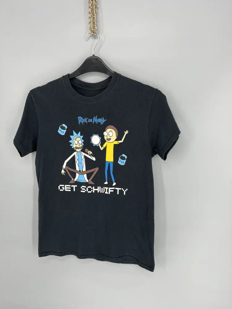 Other Vintage Y2K Adult Rick And Morty “Get Schwifty” T-Shirt Size US L / EU 52-54 / 3 - 3 Thumbnail