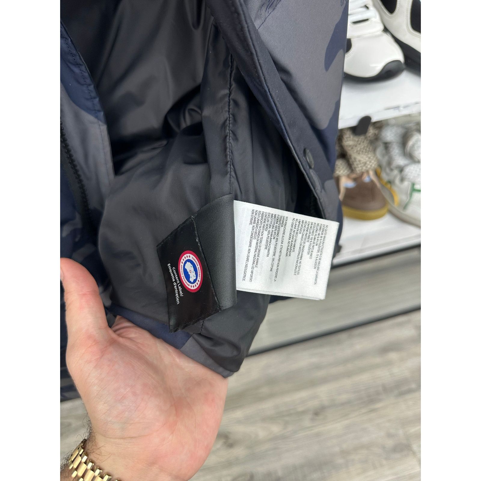 Canada Goose Canada Goose Freestyle Down Vest Blue Arctic Camo Size L Size L / US 10 / IT 46 - 10 Thumbnail