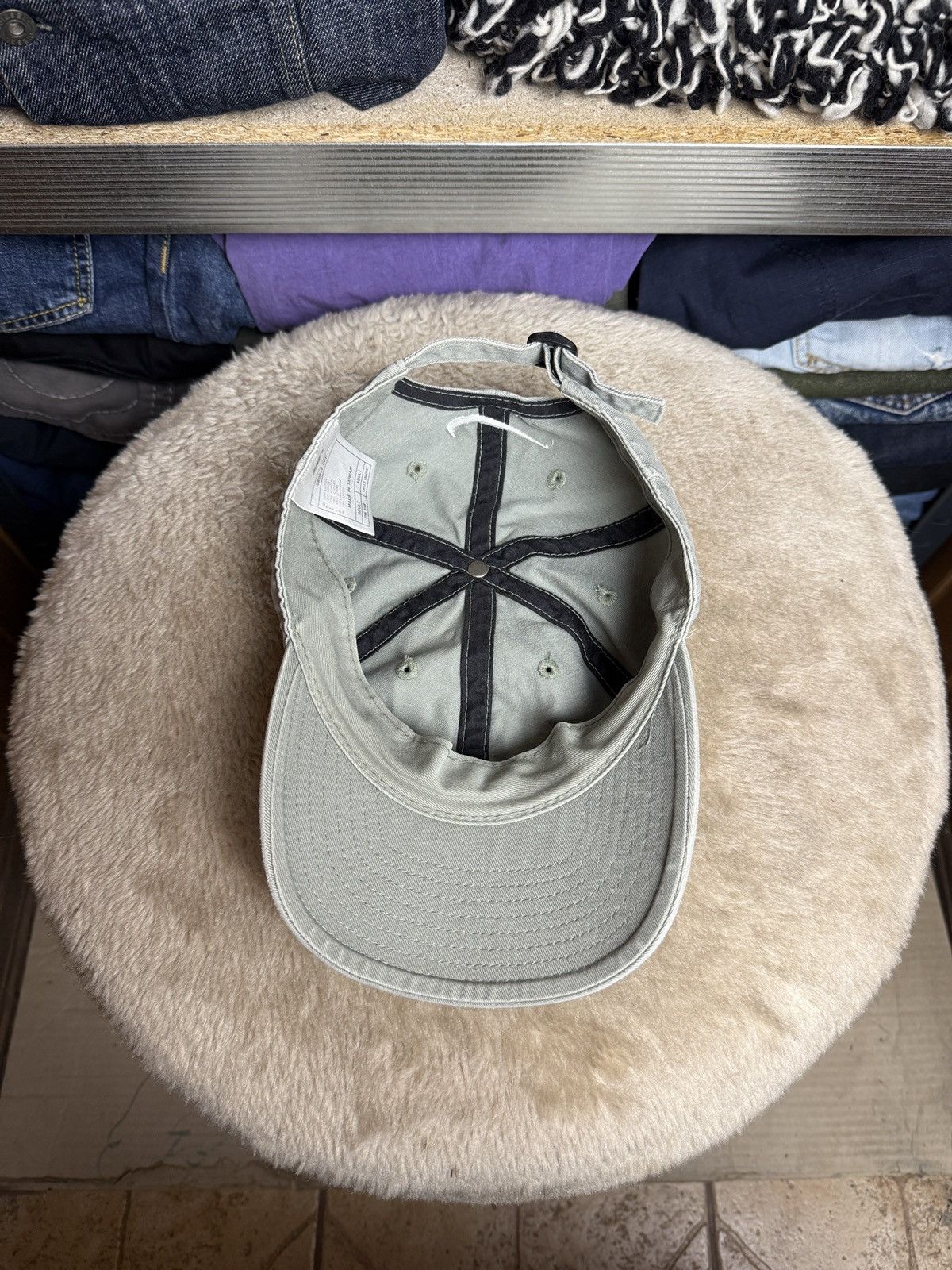 Nike Vintage Nike distressed Y2K cap Size ONE SIZE - 9 Thumbnail