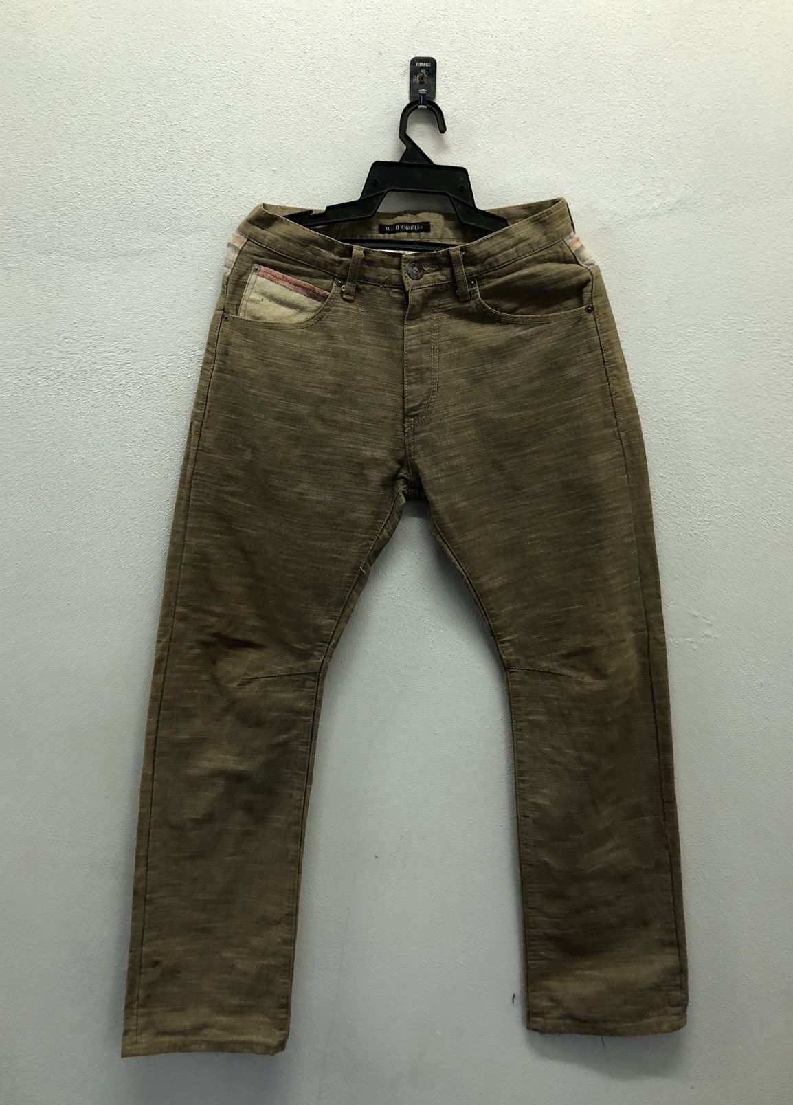 Japanese Brand Vintage Wild Khakis Brown Pants – Made in Japan – Size M Size US 31 - 1 Thumbnail