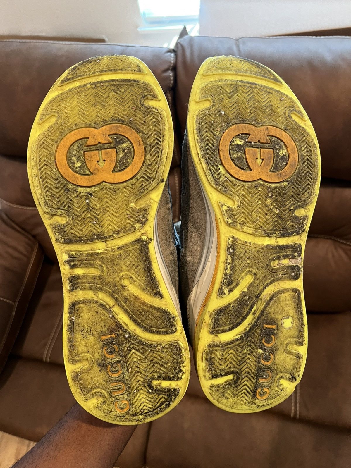 Gucci Gucci Ultrapace Sneakers Sliver/Multi-color Size US 13 / EU 46 - 7 Thumbnail