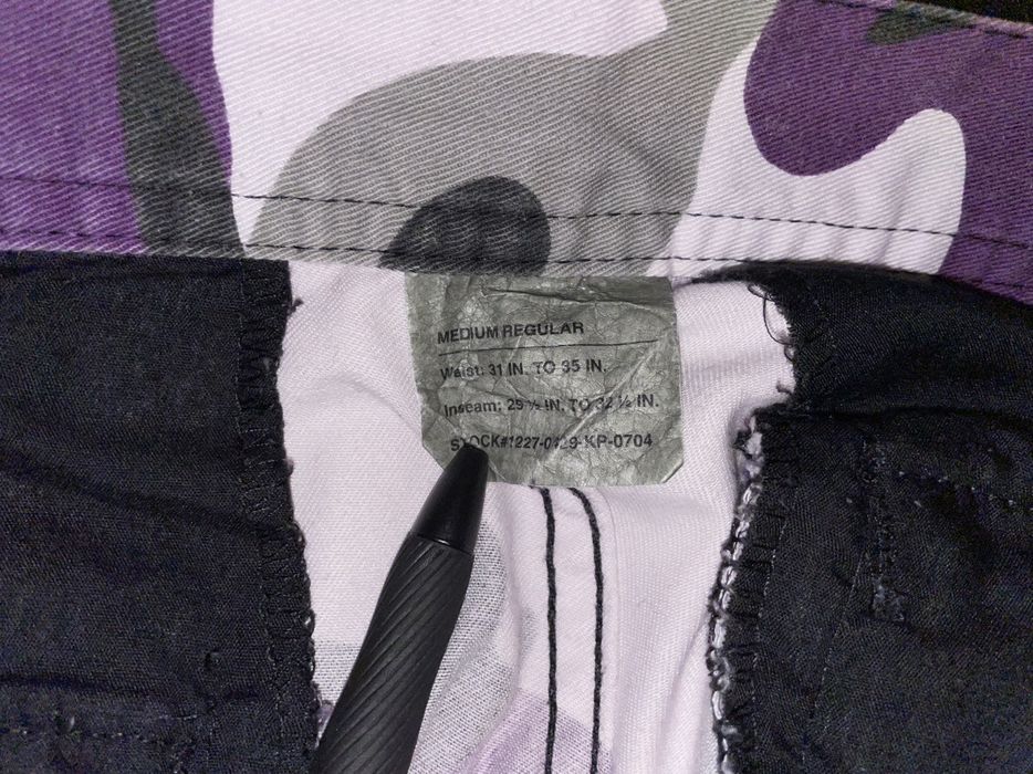 Zumiez Cargo Pants Purple Camo Grailed