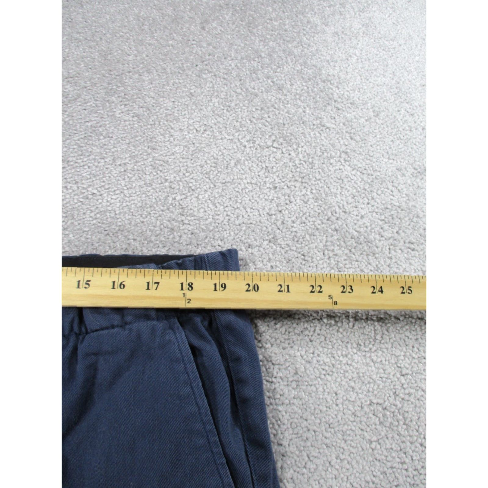 Everlane EVERLANE Pants XL Navy Blue Organic Cotton Twill Chino Drawstring Regular Fit Mens Size US 36 / EU 52 - 7 Thumbnail