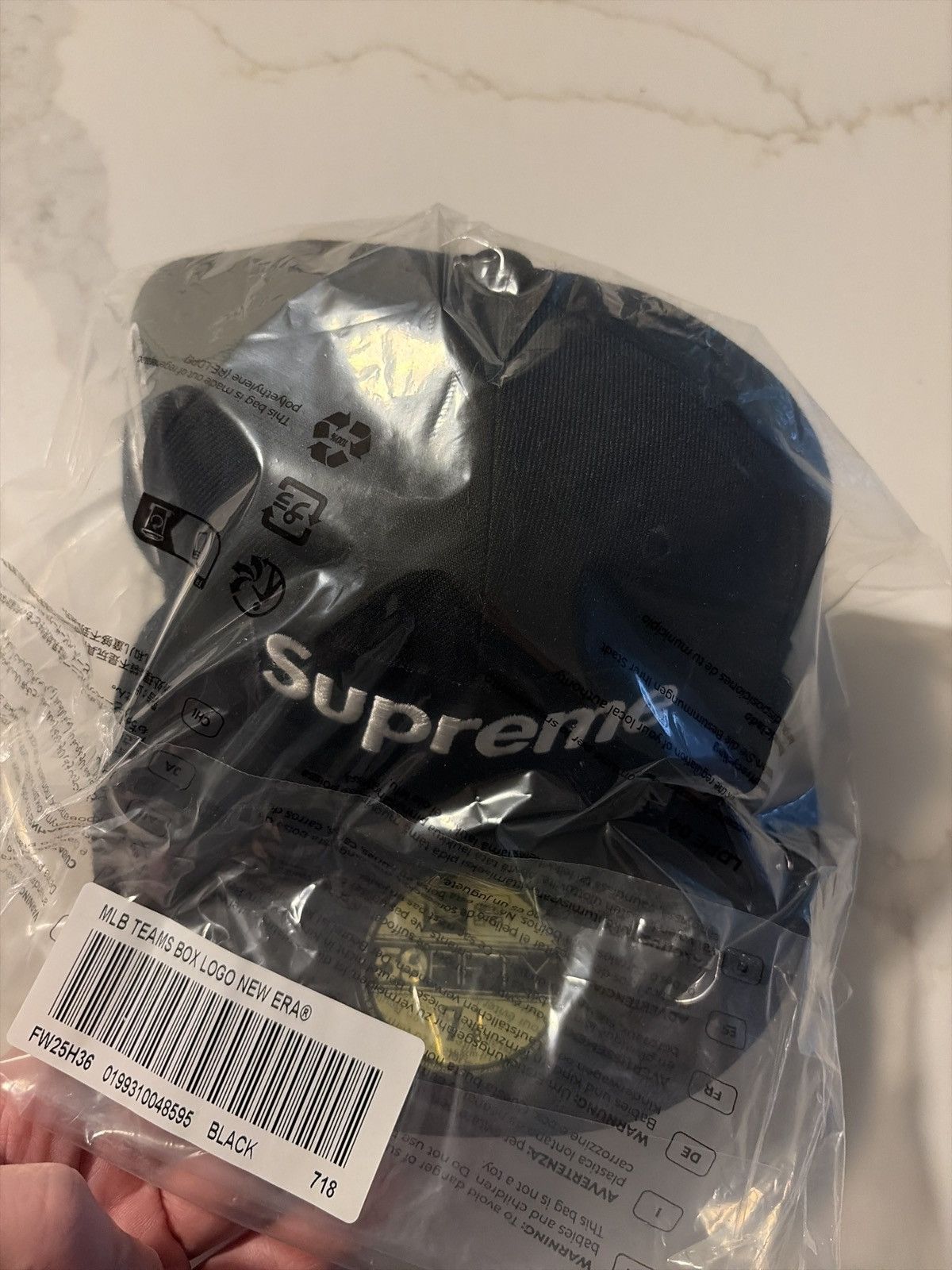 MLB × New Era × Supreme Supreme MLB Teams Box Logo New Era White Sox Size ONE SIZE - 1 Thumbnail