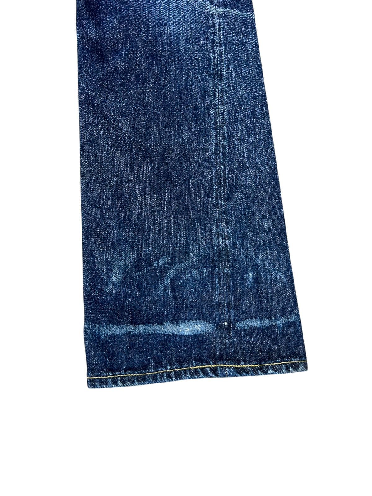 Full Count & Co. Vintage Full Count Japan Distressed Denim Selvedge Jeans Size US 30 / EU 46 - 10 Thumbnail