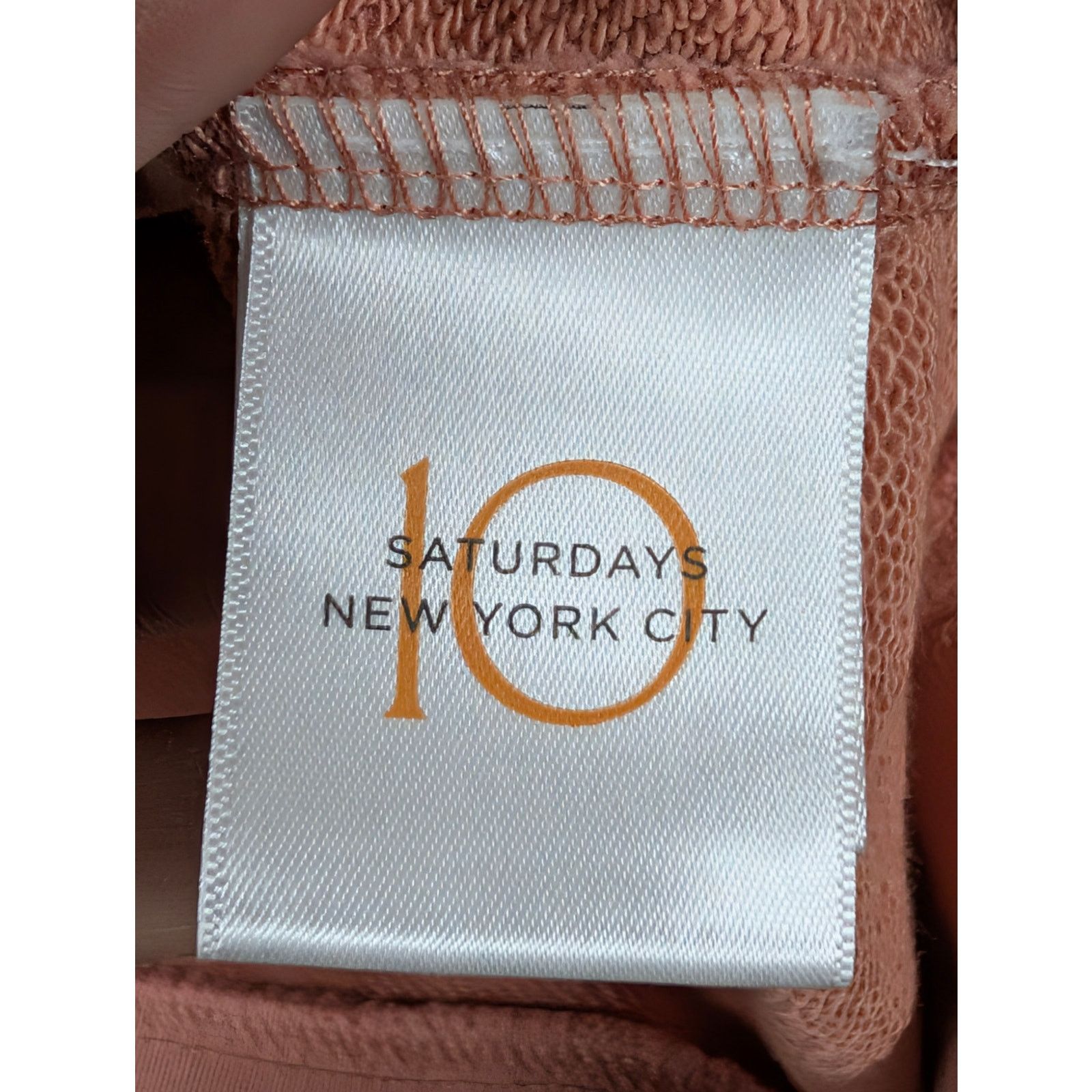 Saturdays NYC Saturdays NYC Bowery Logo Print Loopback Cotton Sweatshirt Size US M / EU 48-50 / 2 - 3 Thumbnail