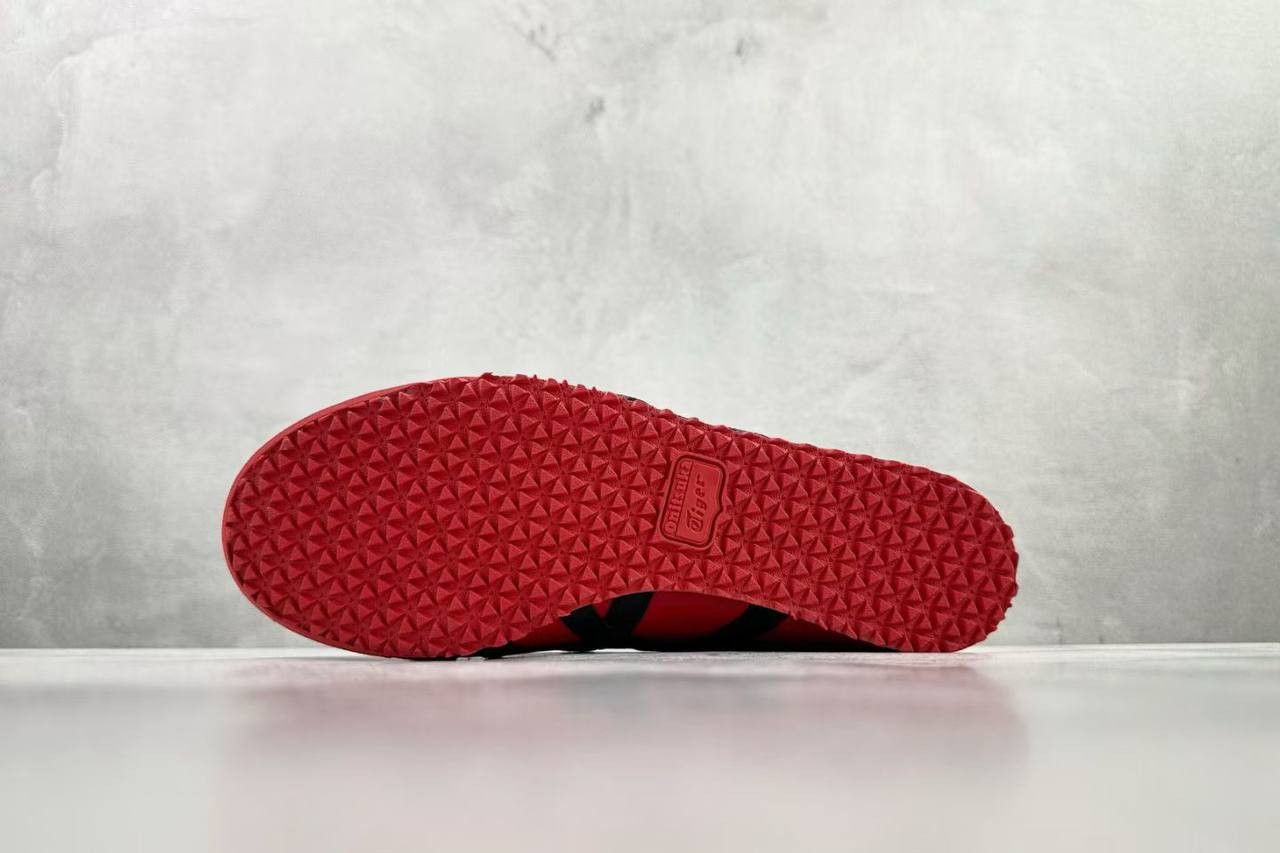 Onitsuka Tiger Unisex Onitsuka Tiger Mexico Red Black Size US 9.5 / EU 42-43 - 5 Thumbnail