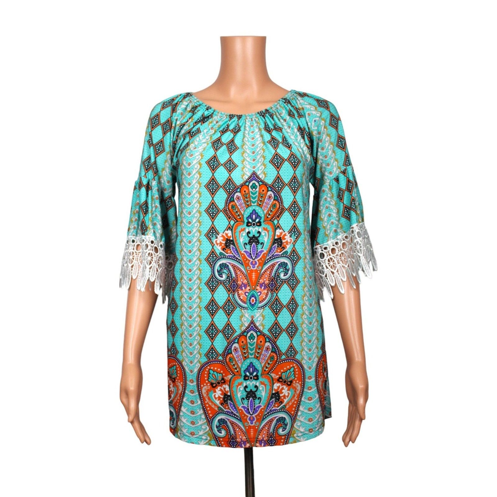 Other Win Win 3/4 Sleeve Tunic Top Women's Size S/M Size S / US 4 / IT 40 - 1 Thumbnail
