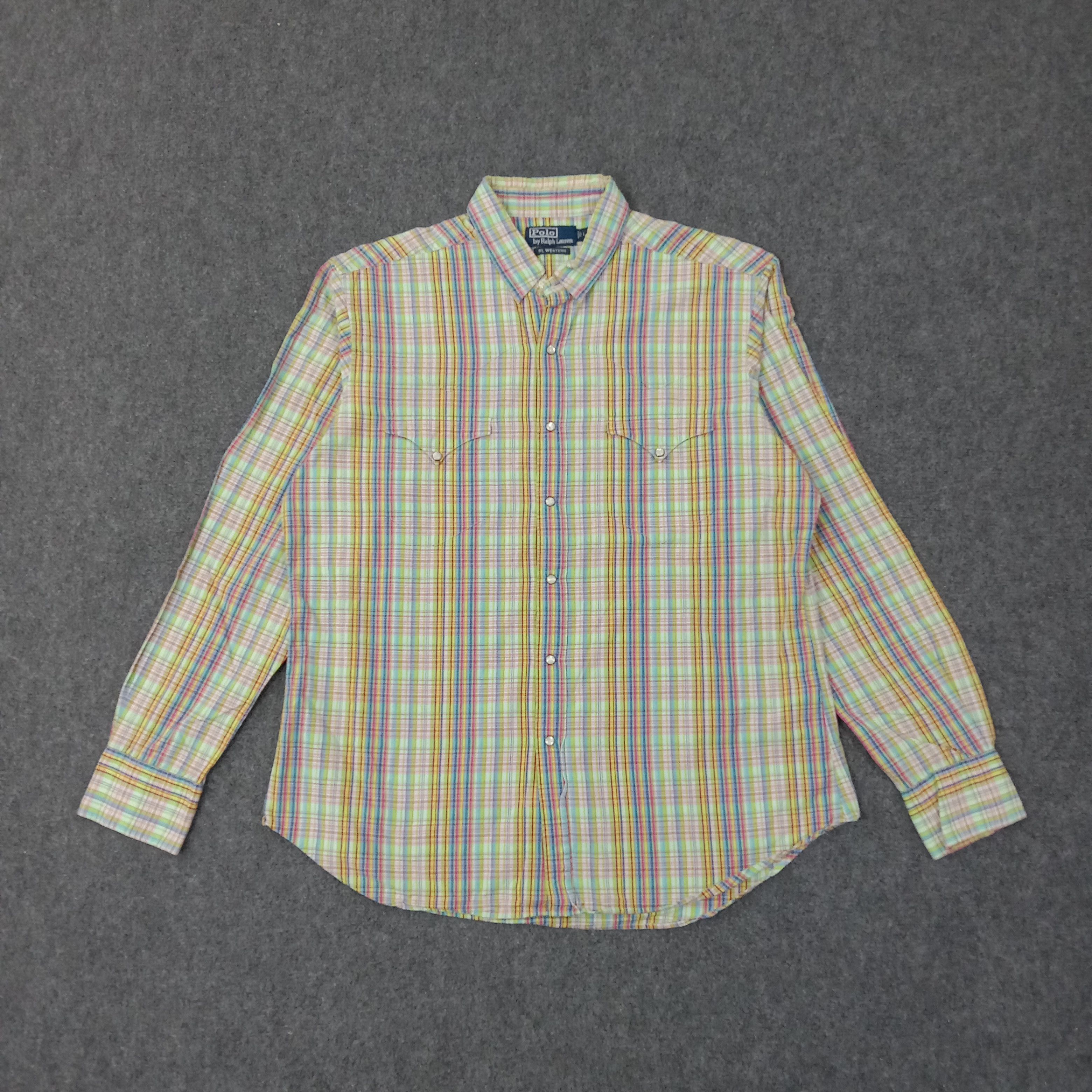 Polo Ralph Lauren Polo Ralph Lauren American Retro Flannel Shirt C223N41 Size US XL / EU 56 / 4 - 1 Thumbnail