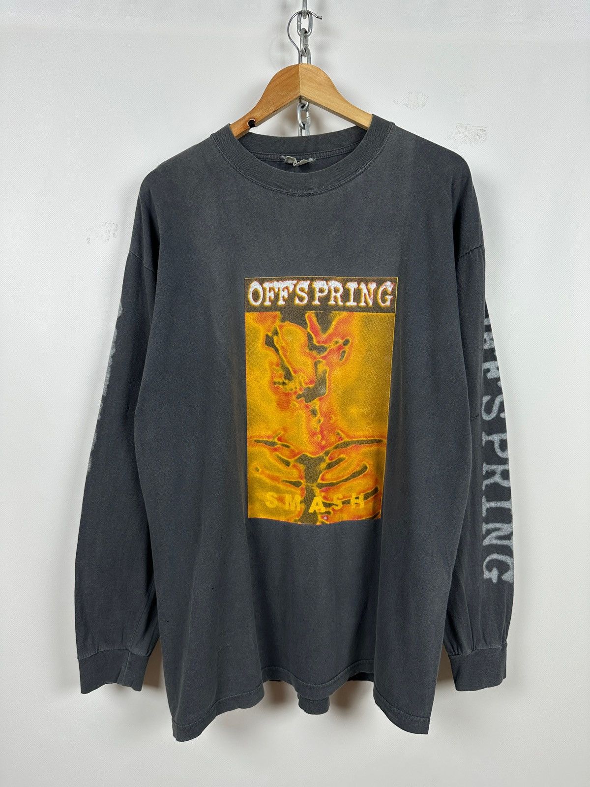 OFFSPRING SMASH Tシャツ XLサイズ グレー 90's THE OFFSPRING 「SMASH