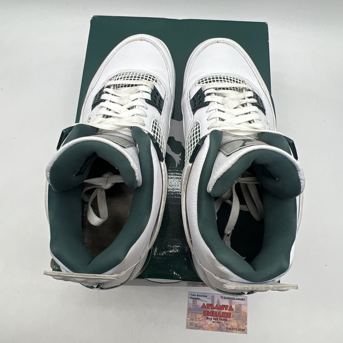 Jordan Brand Air Jordan 4 oxidized green Size US 10.5 / EU 43-44 - 7 Thumbnail