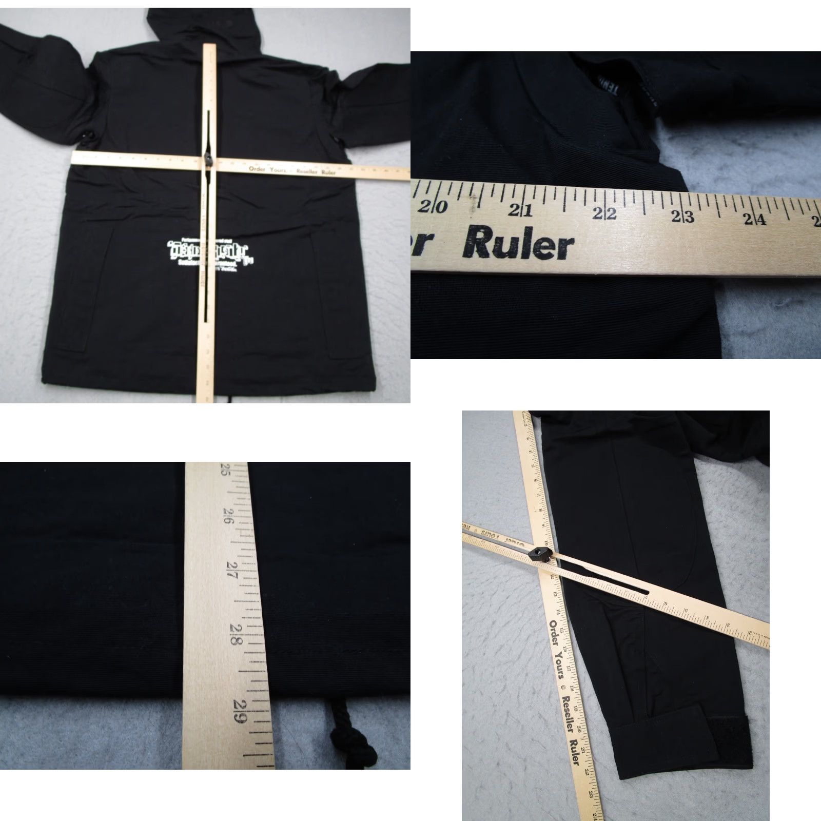 Tenderloin Tenderloin Jacket Mens Medium Black Nylon Hooded Softshell Military Streetwear Made in Japan Water Resistant Pockets Logo Size US M / EU 48-50 / 2 - 8 Thumbnail