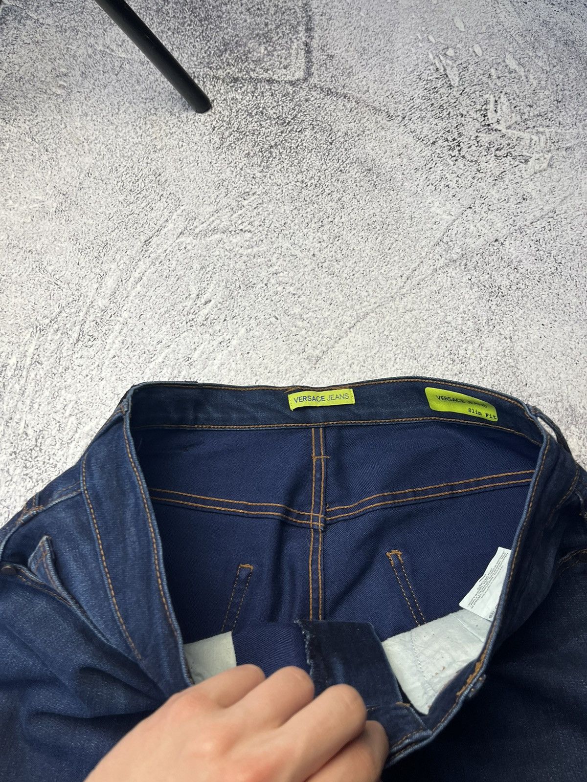 Versace Vintage Versace Jeans Couture Denim Pants Luxury Y2K Size US 32 / EU 48 - 9 Thumbnail