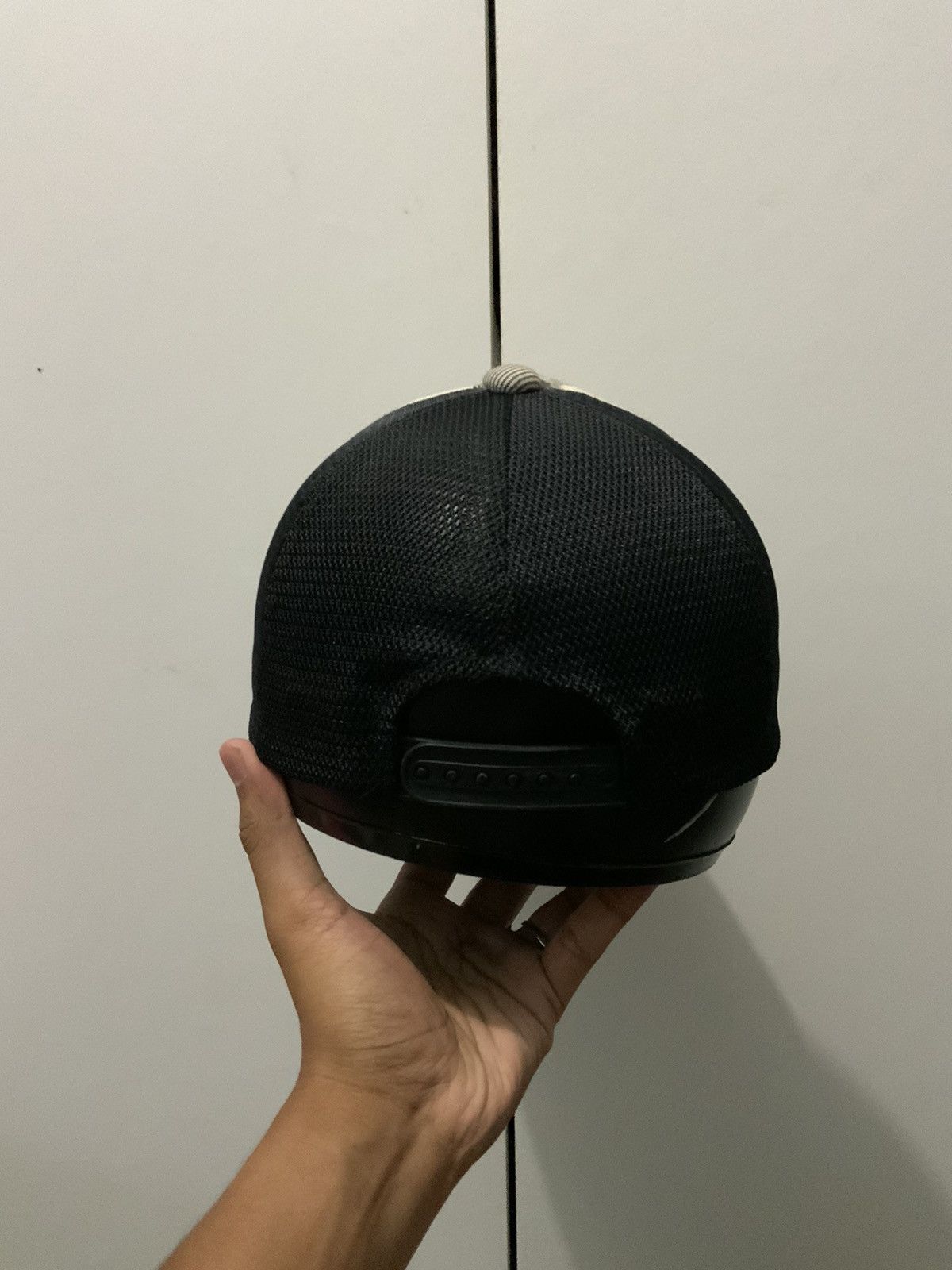 Japanese Brand Heavy Metal G⚡️DC Striped Trucker Hat Size ONE SIZE - 4 Thumbnail