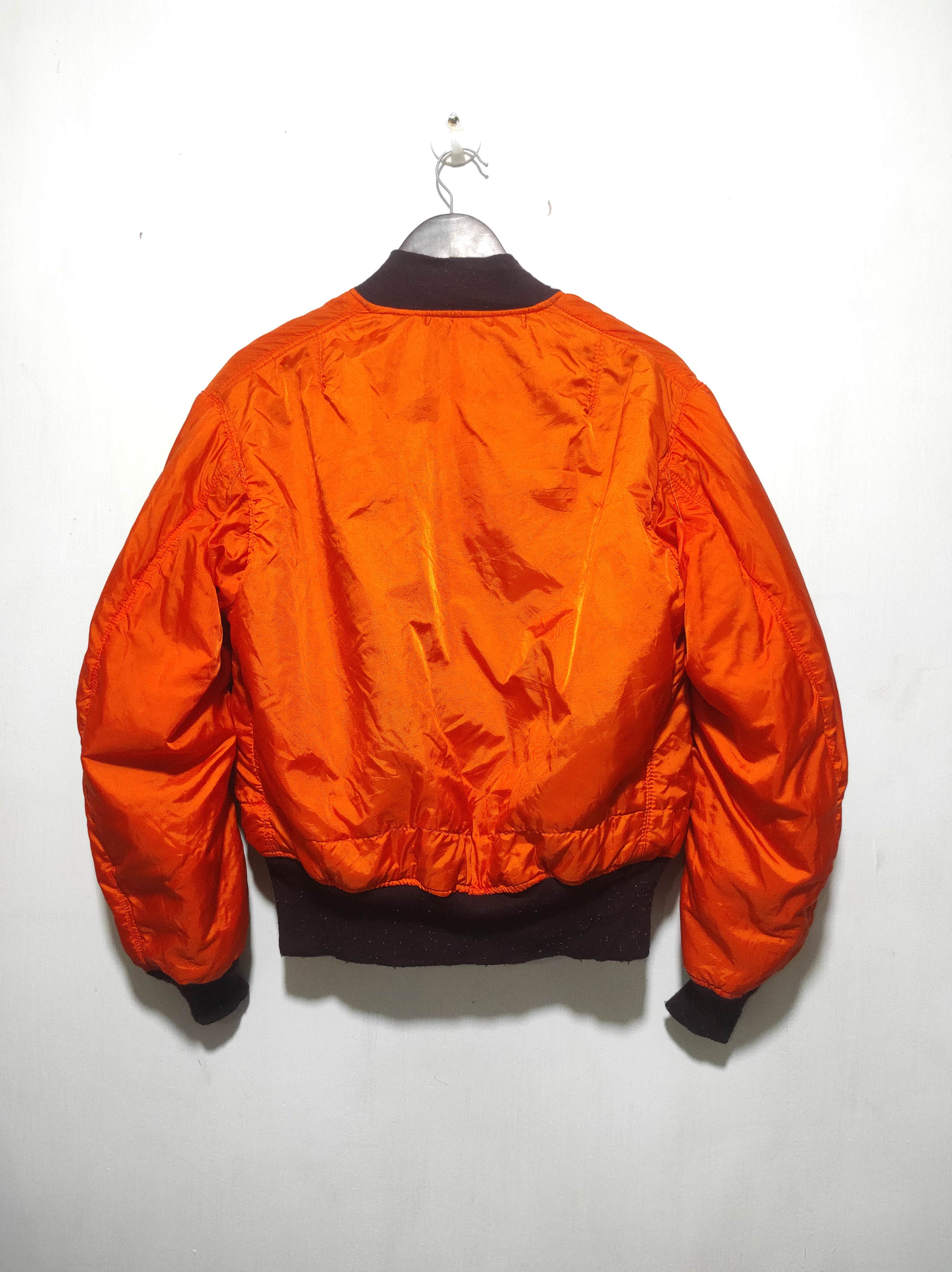 Alpha Industries Vintage Alpha Industries Riversible MA-1 Bomber Jacket Size US M / EU 48-50 / 2 - 16 Thumbnail