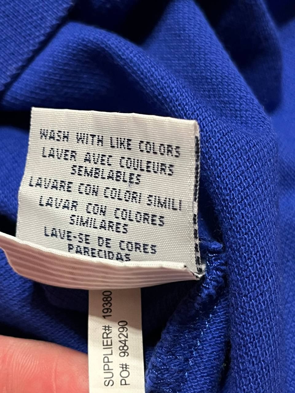 Polo Ralph Lauren × Ralph Lauren Vintage Polo Ralph Lauren rugby in blue with small horse Size US S / EU 44-46 / 1 - 6 Thumbnail