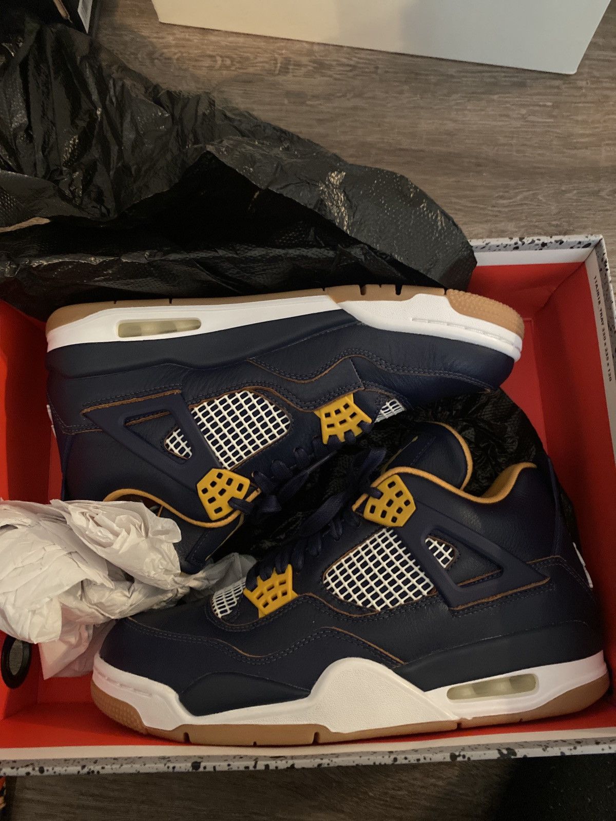 Jordan Brand Jordan 4 retro Dunk From Above Size US 8.5 / EU 41-42 - 2 Thumbnail
