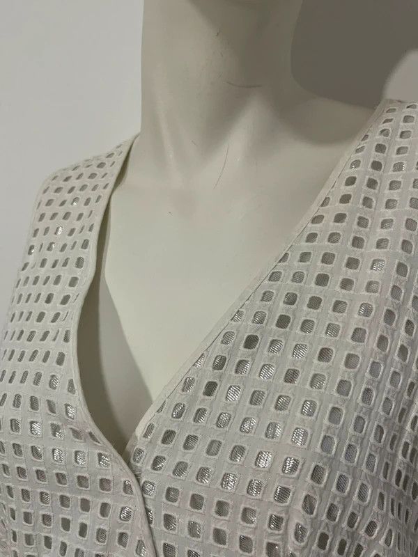 Calvin Klein Calvin Klein white cotton midi dress Size M / US 6-8 / IT 42-44 - 7 Thumbnail