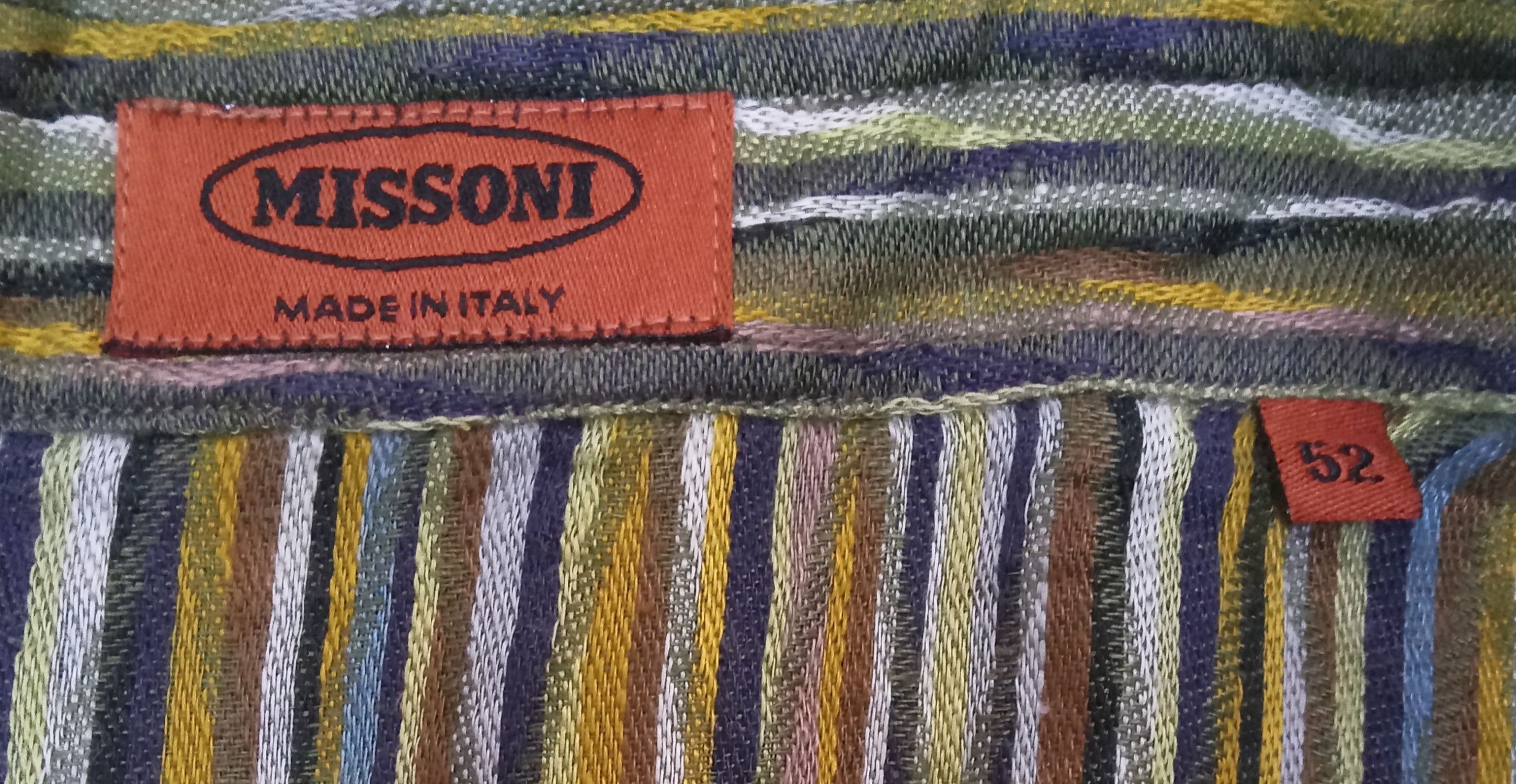 Missoni Missoni Buttons Up Shirt Size US L / EU 52-54 / 3 - 2 Thumbnail