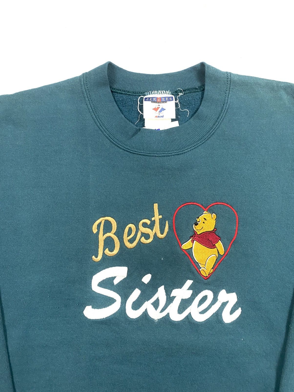 Disney Vintage 90s Jerzees Winnie Pooh Crewneck Size US M / EU 48-50 / 2 - 2 Thumbnail
