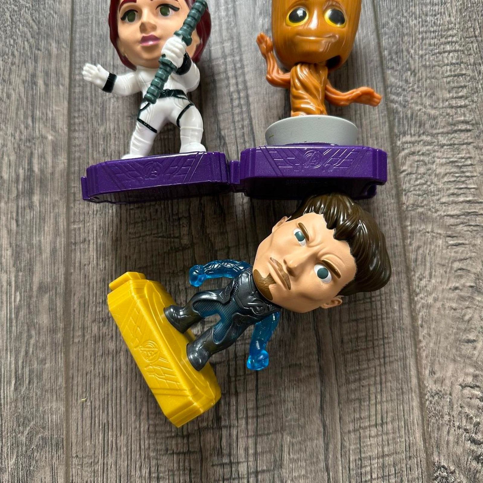 Marvel Comics Rare McDonalds Avengers Endgame Groot Toy Action Figure Lot Size ONE SIZE - 4 Thumbnail
