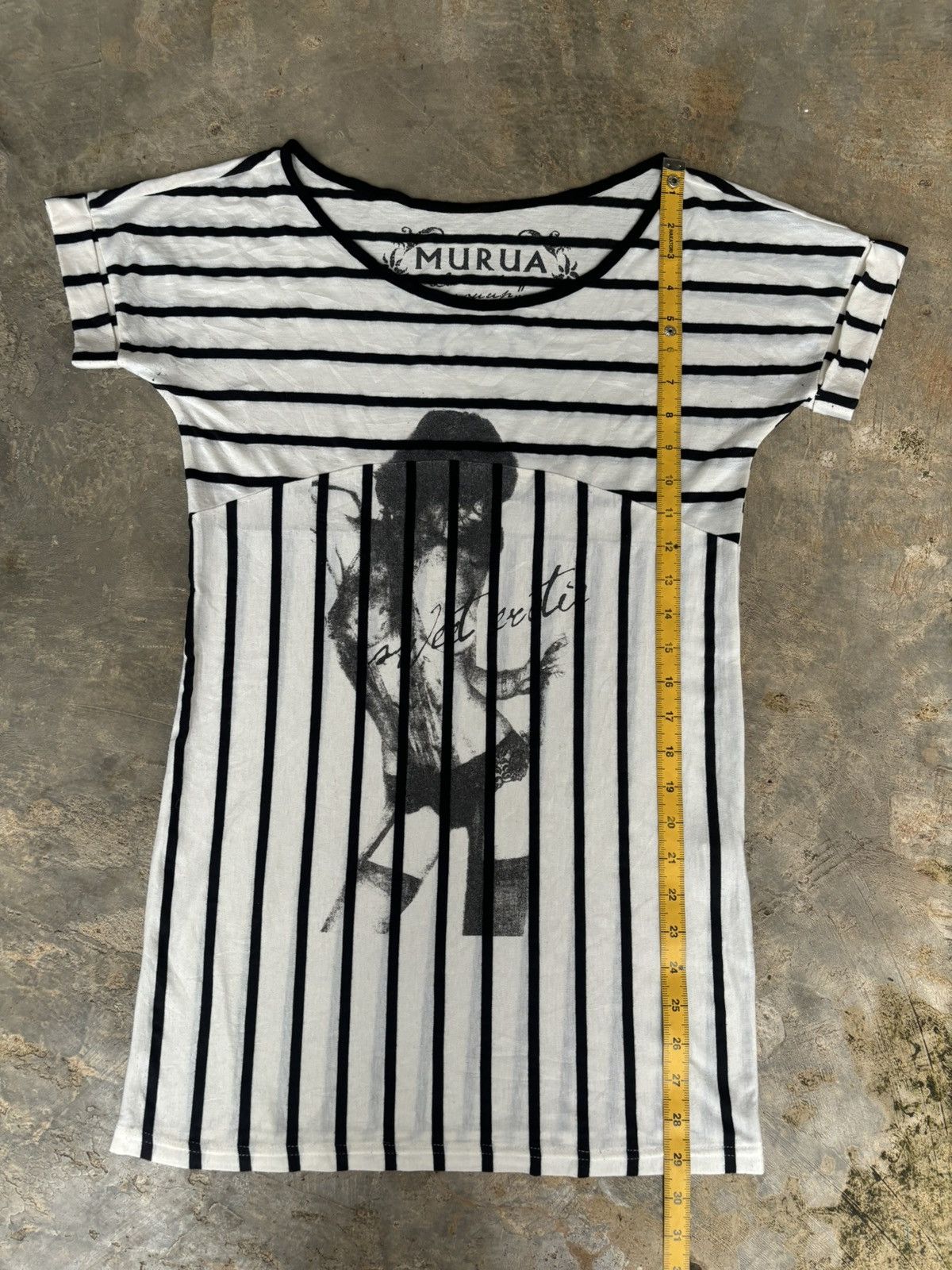 Hysteric Glamour Y2k Opium Marua Stripe Hysteric Style Tshirt Size ONE SIZE - 10 Thumbnail