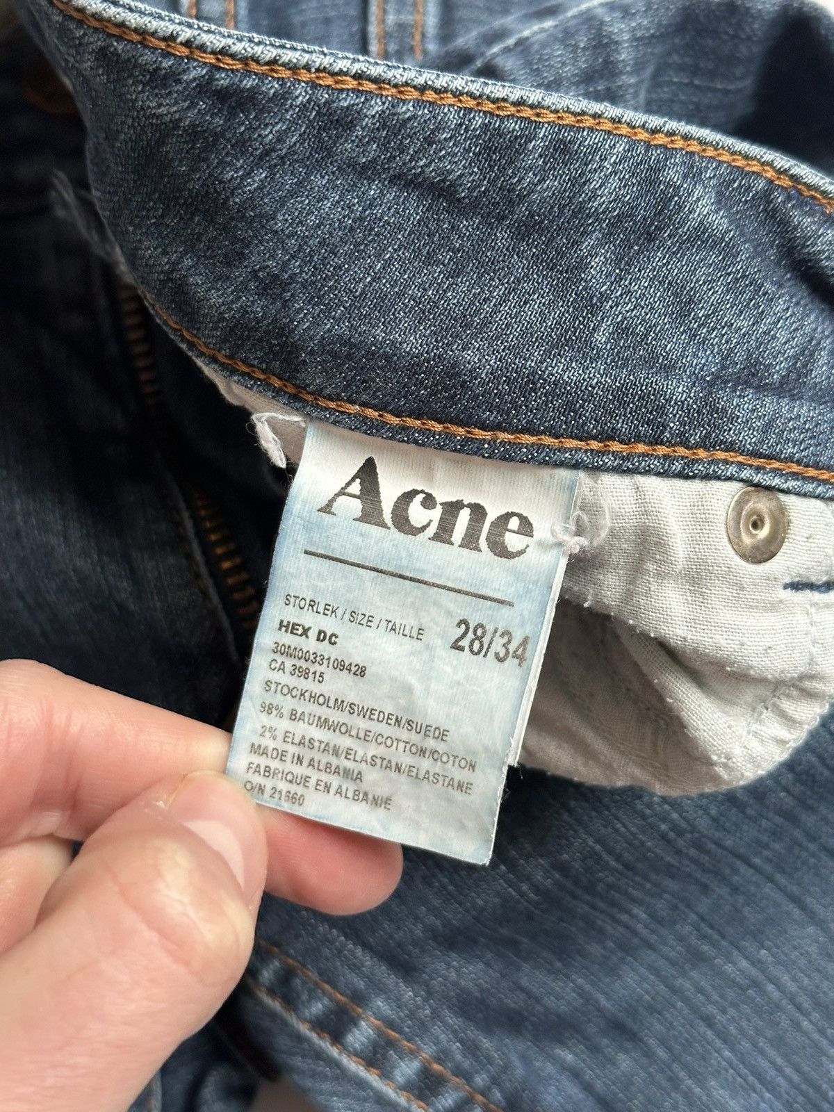 Acne Studios Navy Blue Acne Studios Hex DC Skinny Jeans Denim 28/32 Size 28" / US 6 / IT 42 - 9 Thumbnail