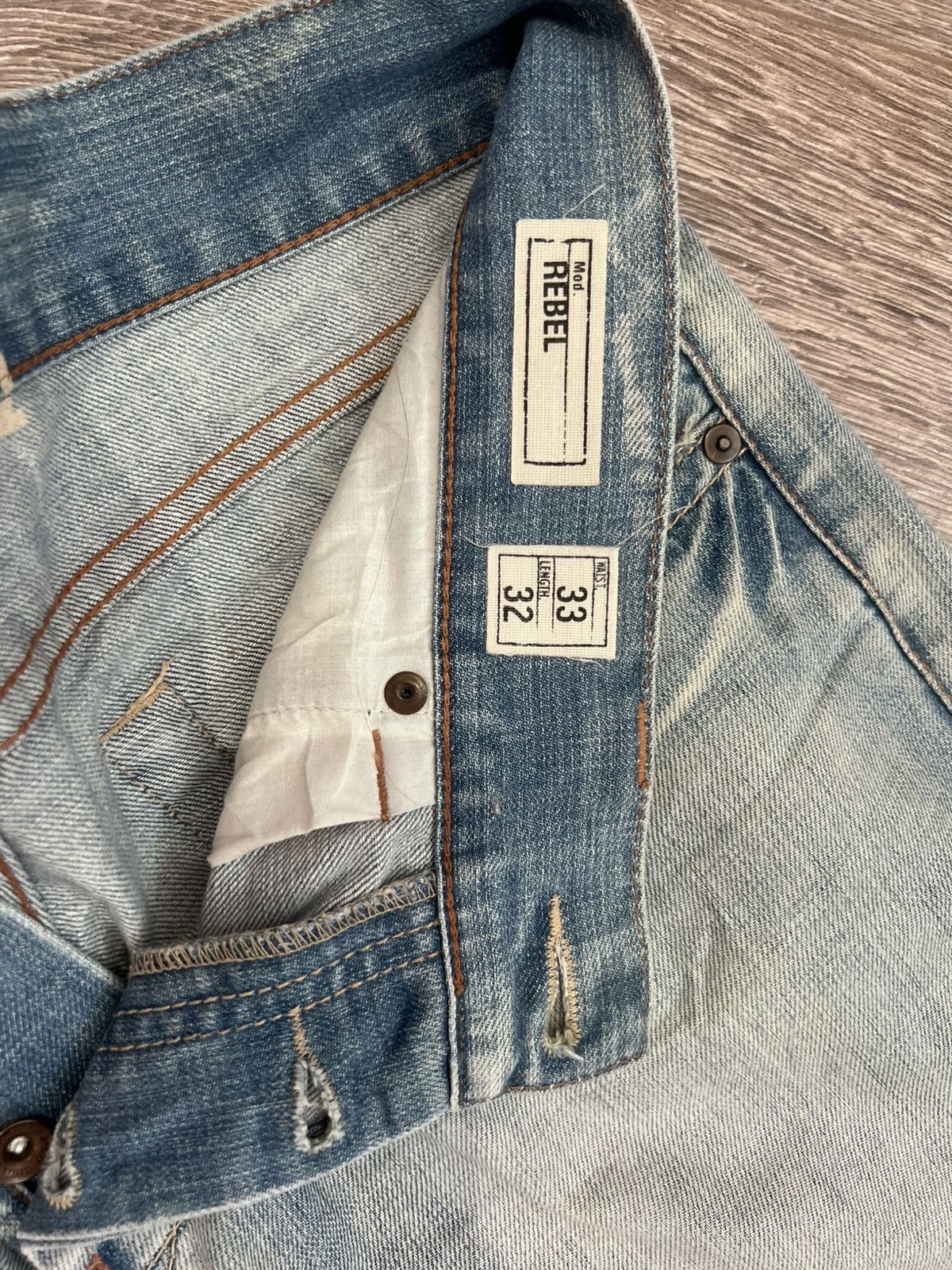 Vintage Vintage 1970’s Low Rise Flared Jeans Size US 32 / EU 48 - 4 Thumbnail