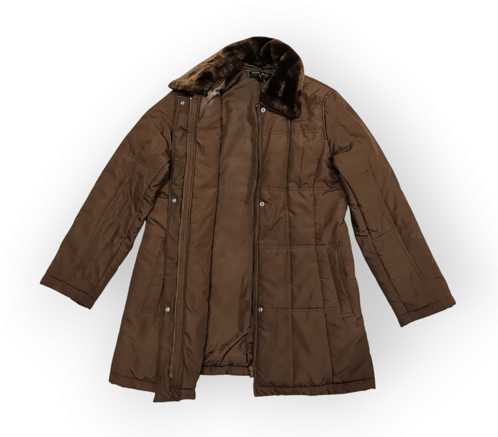 Valentino RUDOLPH VALENTINO JACKET DOWN PUFFER VINTAGE BROWN FULL ZIP Size US S / EU 44-46 / 1 - 2 Thumbnail
