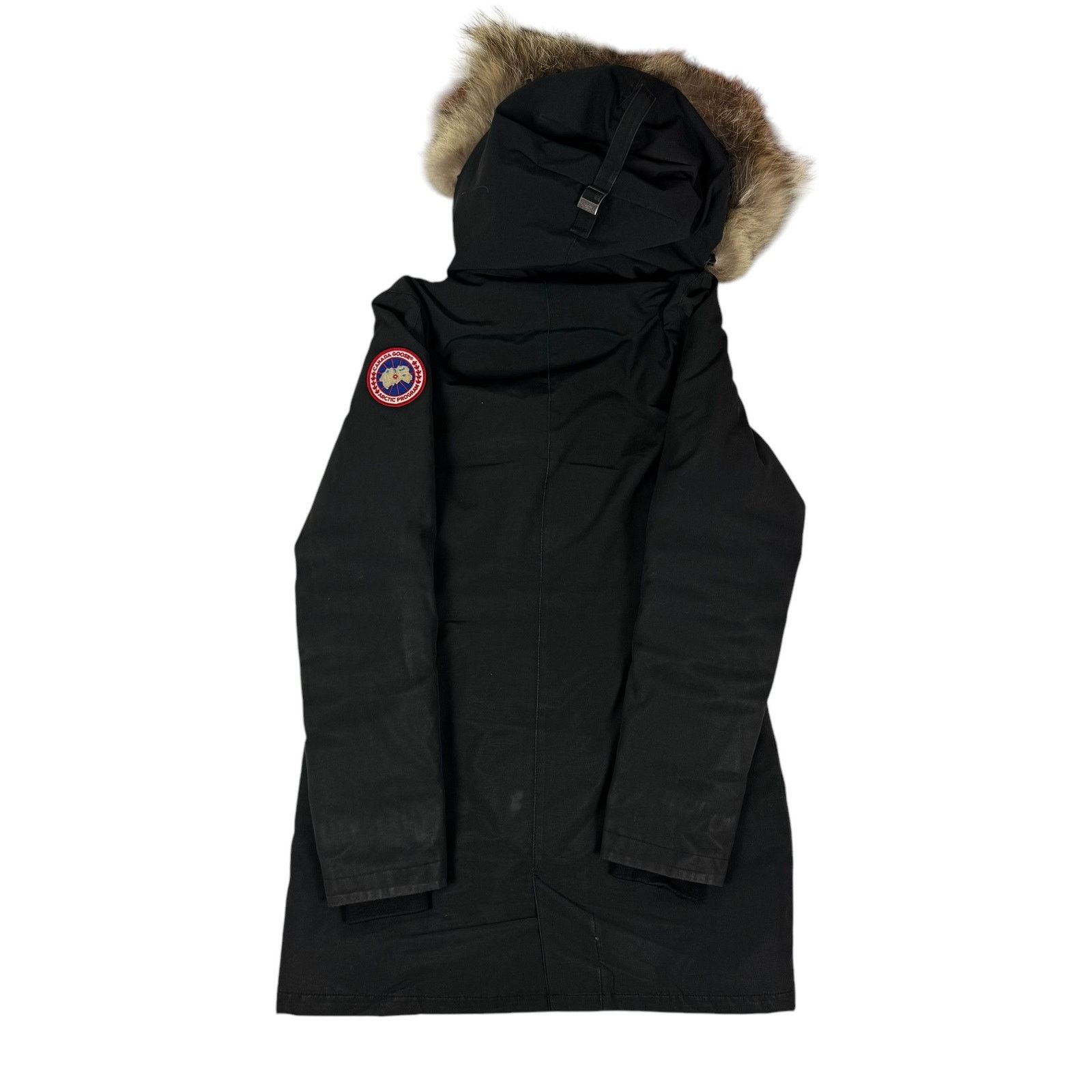 Canada Goose Canada Goose Black Hooded Full Zip Parka Jacket Small Size S / US 4 / IT 40 - 11 Thumbnail