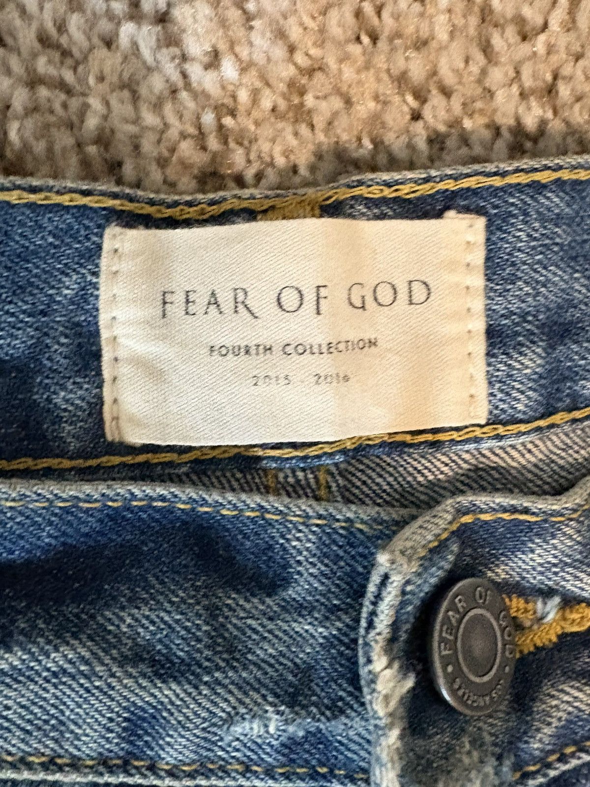 Fear of God Fear of God Fourth Collection Denim Size US 36 / EU 52 - 3 Thumbnail