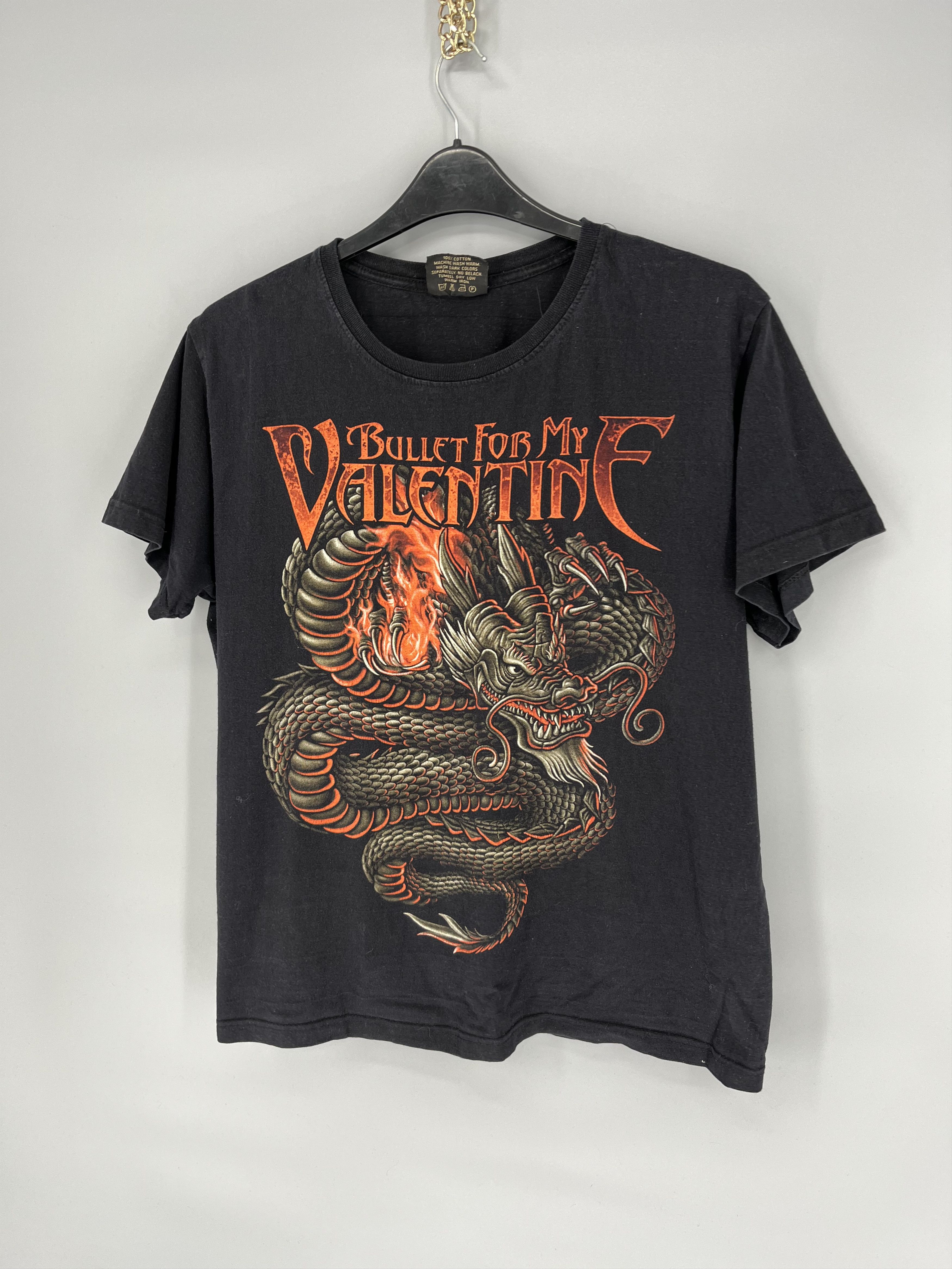 Band Tees Vintage Y2K Bullet For My Valentine Dragon Tee Band Rock tee Size US L / EU 52-54 / 3 - 3 Thumbnail
