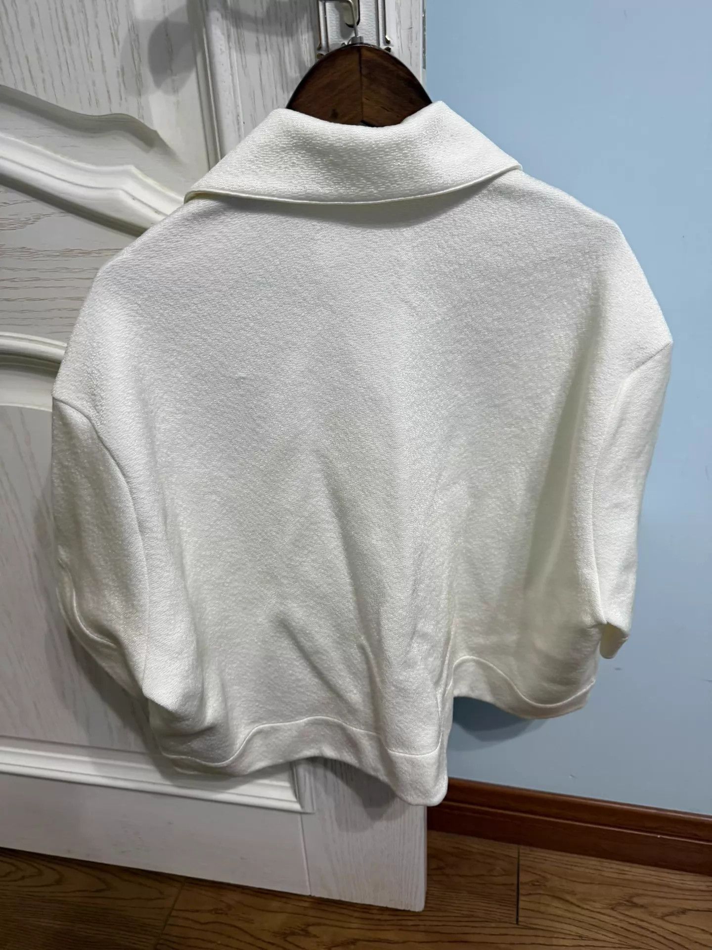 Jil Sander JIL SANDER dropped-shoulder short-sleeve oversized top Size XS / US 0-2 / IT 36-38 - 3 Thumbnail