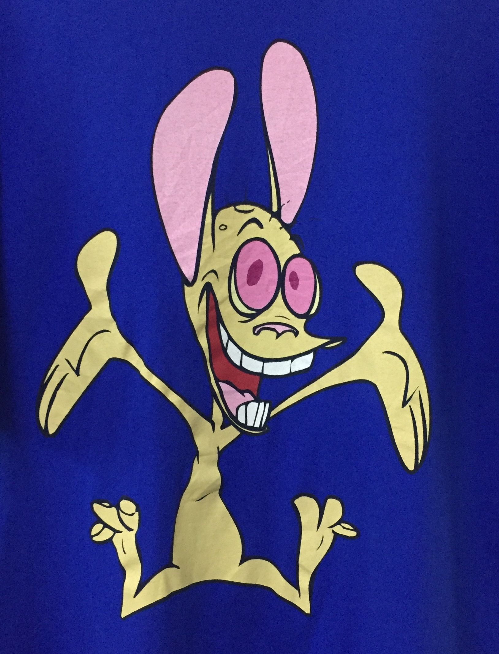 Cartoon Network × Vintage VINTAGE COURAGE THE COWARDLY DOG HORROR ANIMATED TSHIRT Size US XL / EU 56 / 4 - 6 Thumbnail