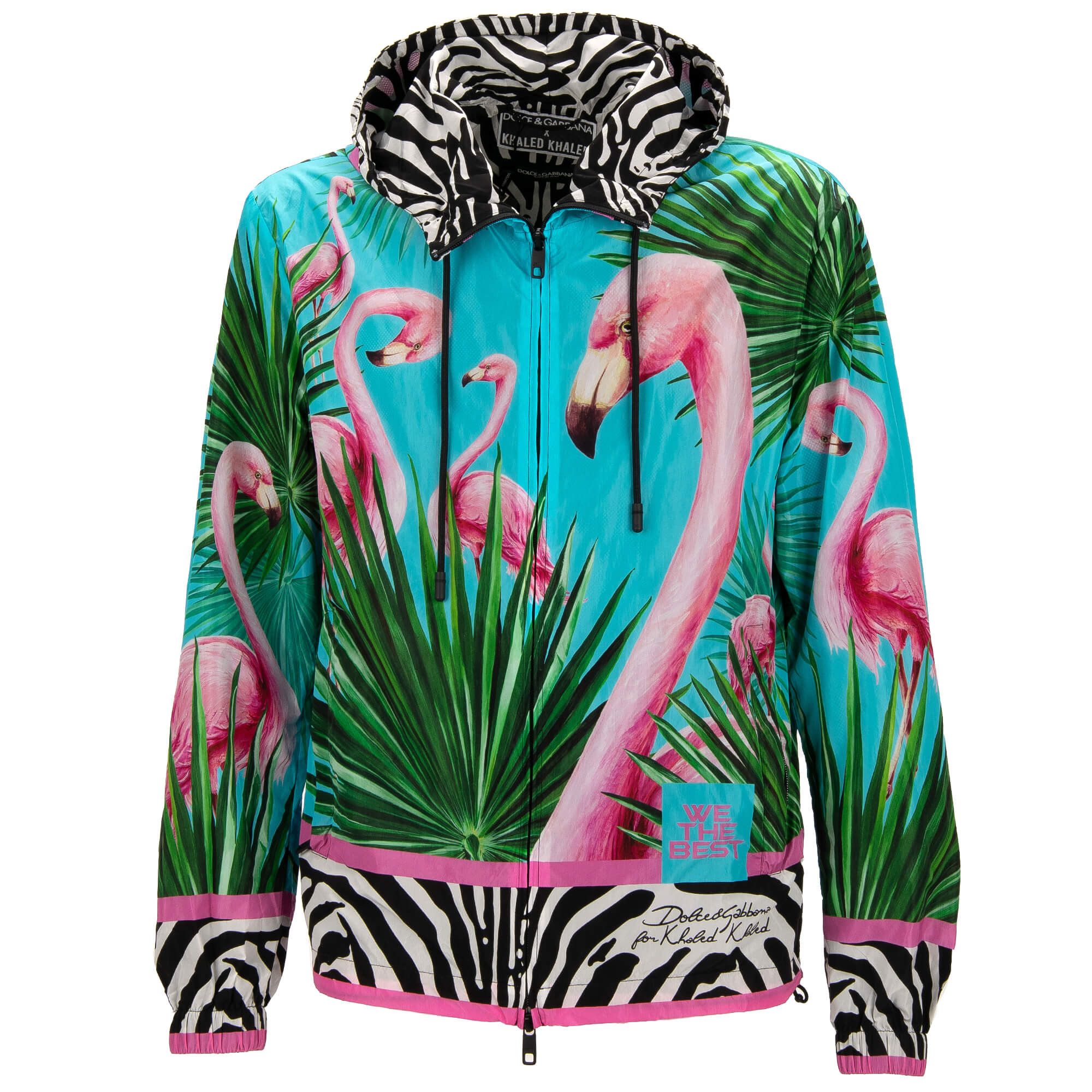 Dolce & Gabbana o1y0125 Hooded Bomber Jacket in Multicolor Size US S / EU 44-46 / 1 - 1 Thumbnail