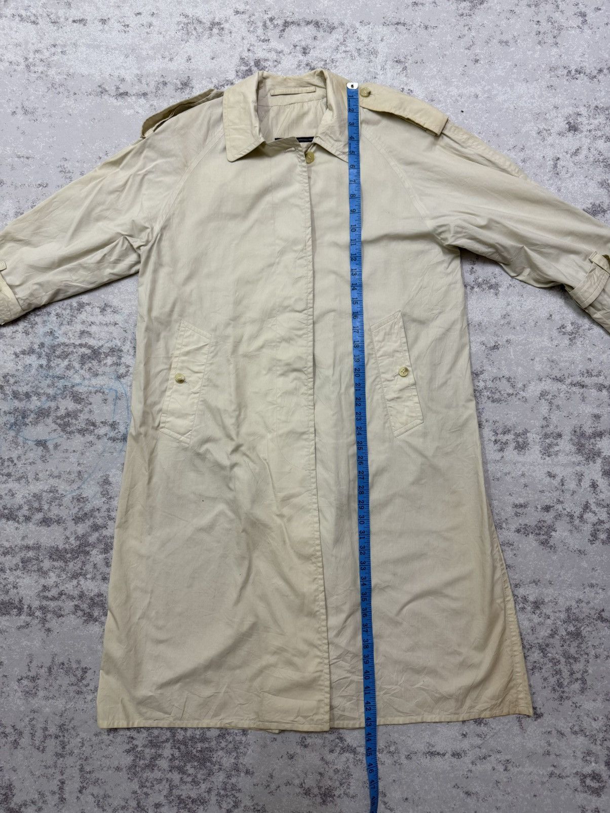 Burberry VINTAGE 90s BURBERRYS’ MADE IN ENGLAND TRECNHE COAT JACKET Size US M / EU 48-50 / 2 - 17 Thumbnail