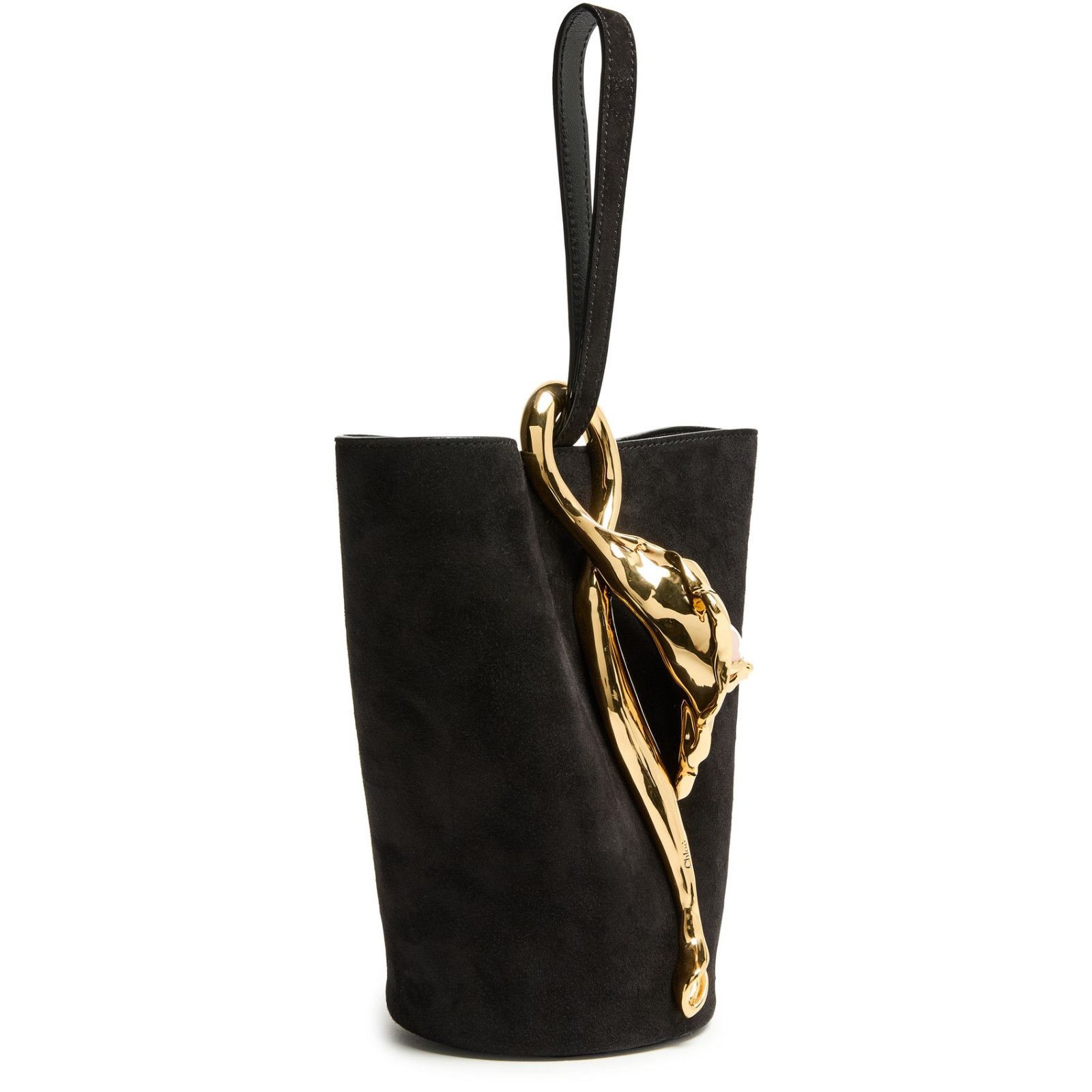 Chloe Chloe Eden Treasures Black Bucket Bag New Size ONE SIZE - 2 Thumbnail