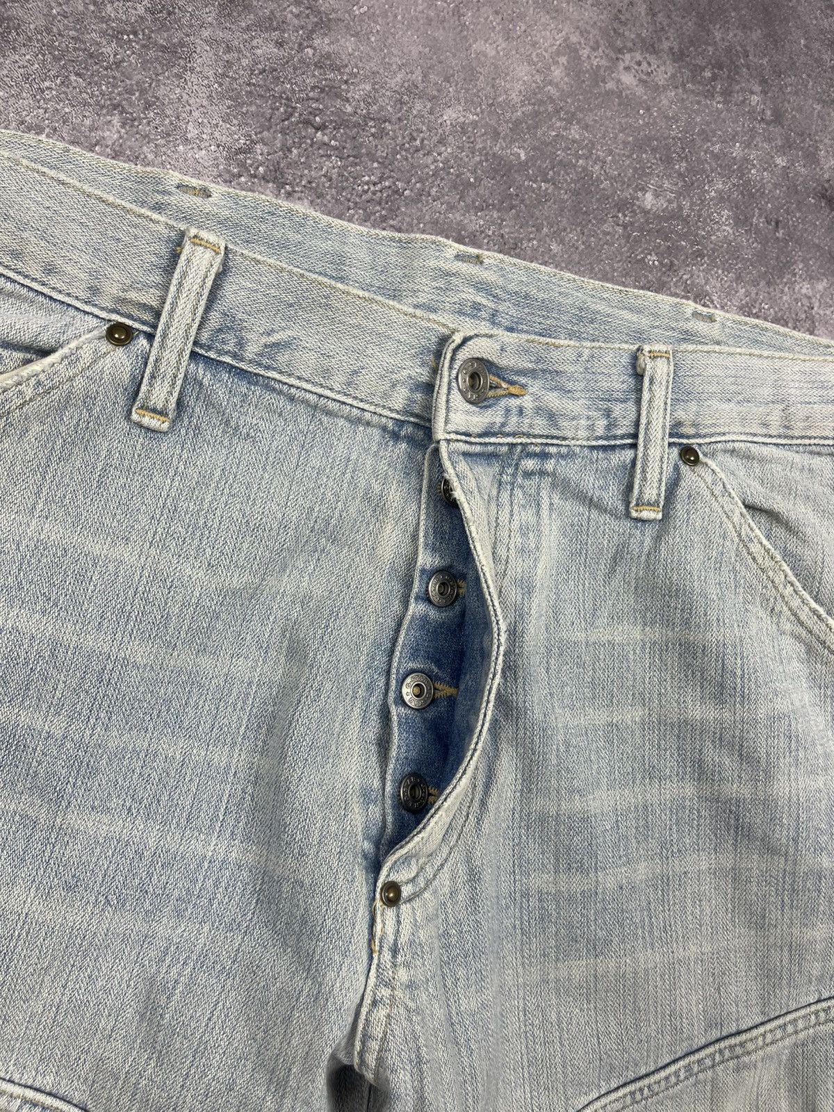 G-Star Vintage G-Star Raw Baggy Denim Jeans Double Knee Pants Y2K Size US 34 / EU 50 - 18 Thumbnail