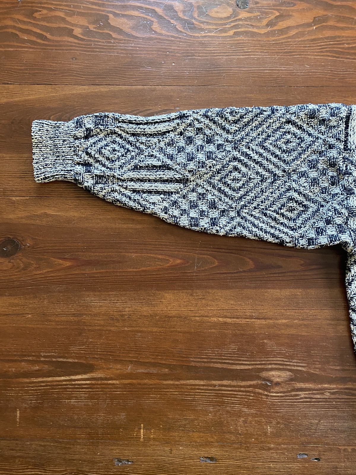 John Ashford Vintage 90’s John Ashford Diamond Pattern Knit Sweater Size US S / EU 44-46 / 1 - 10 Thumbnail