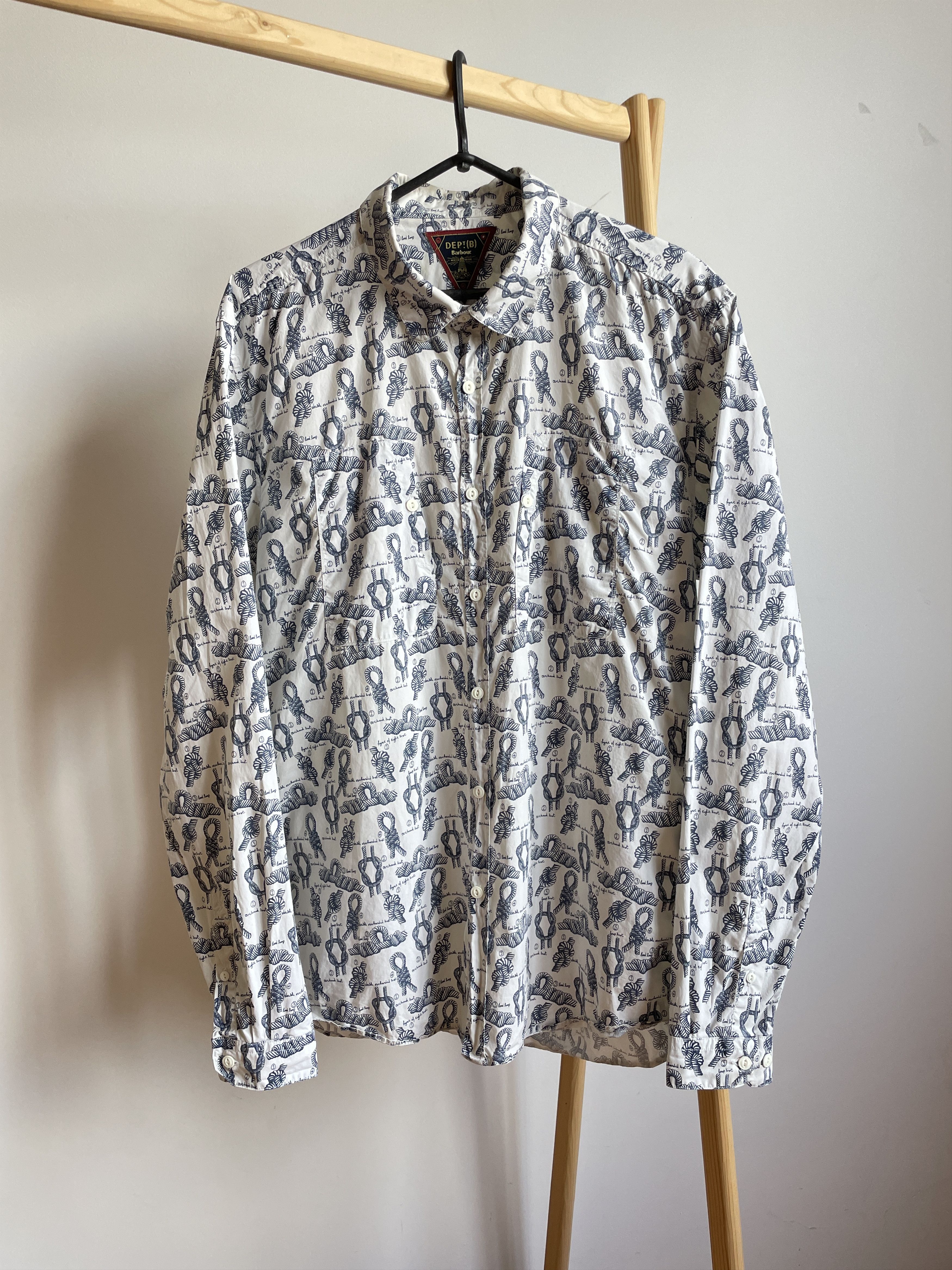 Barbour Barbour Dept. B Knots Pattern Shirt Size UK/EUR XL/ US L Size US L / EU 52-54 / 3 - 1 Thumbnail