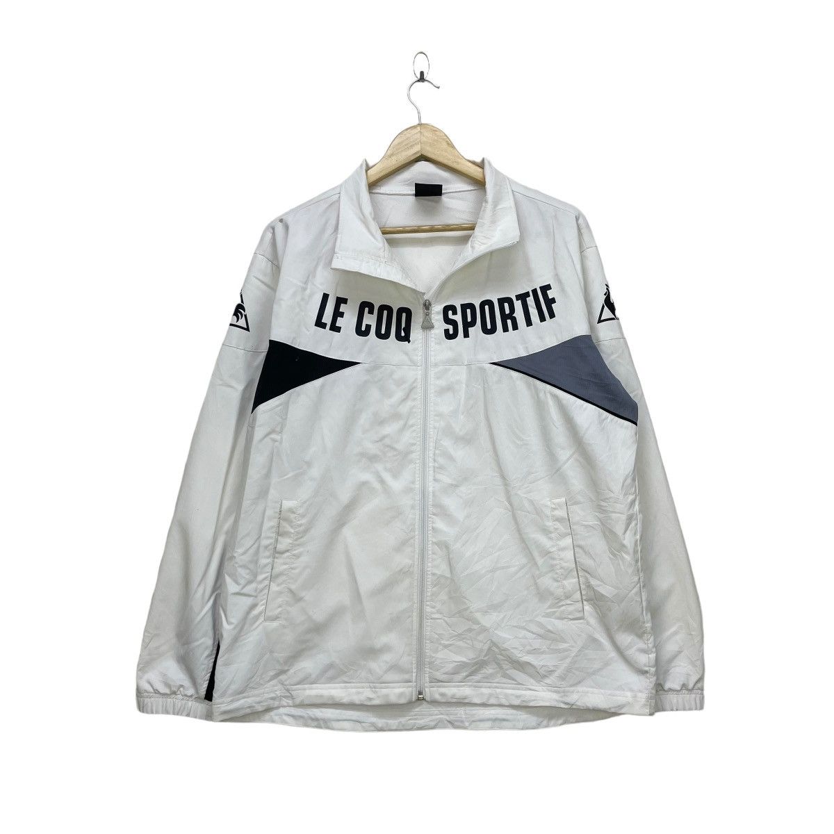Le Coq Sportif × Mademoiselle Non Non × Vintage Le Coq Sportif Light Jacket Size US M / EU 48-50 / 2 - 1 Thumbnail
