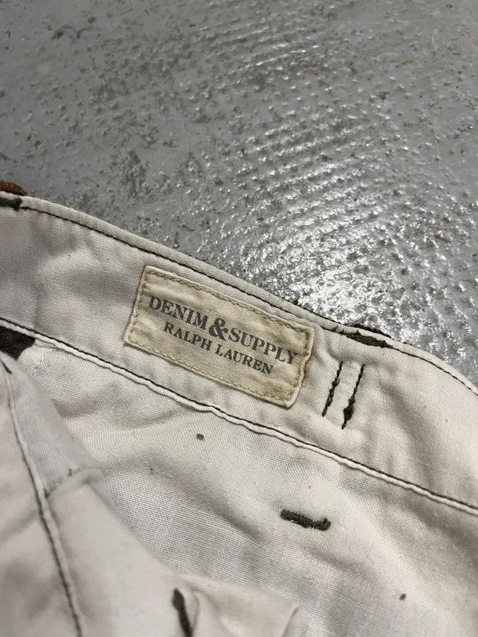 Polo Ralph Lauren Ralph Lauren Denim & Supply Corduroy Camo Cargo Pants Size US 33 - 12 Thumbnail