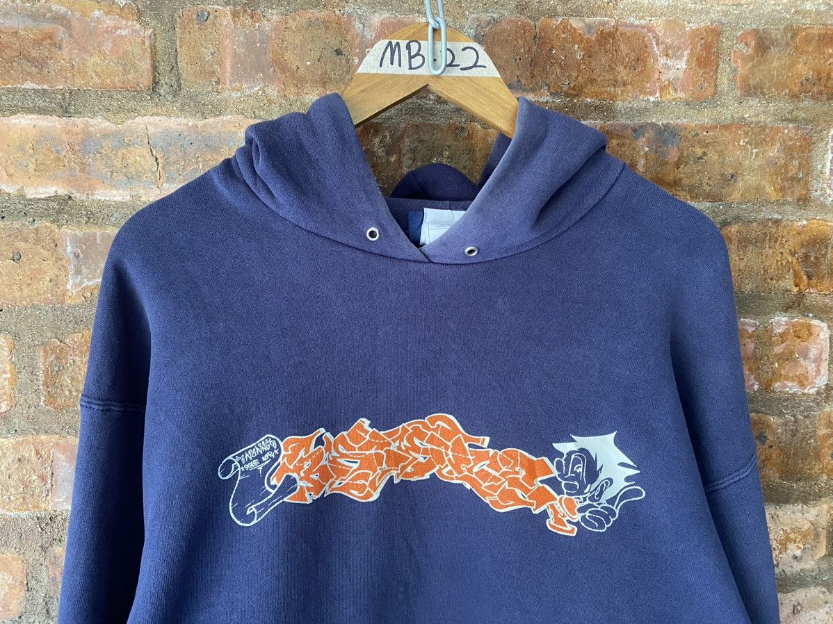 Stussy 🔥OG 1990s Balance Street Wear Grafiti hoodie anvil Size US XL / EU 56 / 4 - 3 Thumbnail