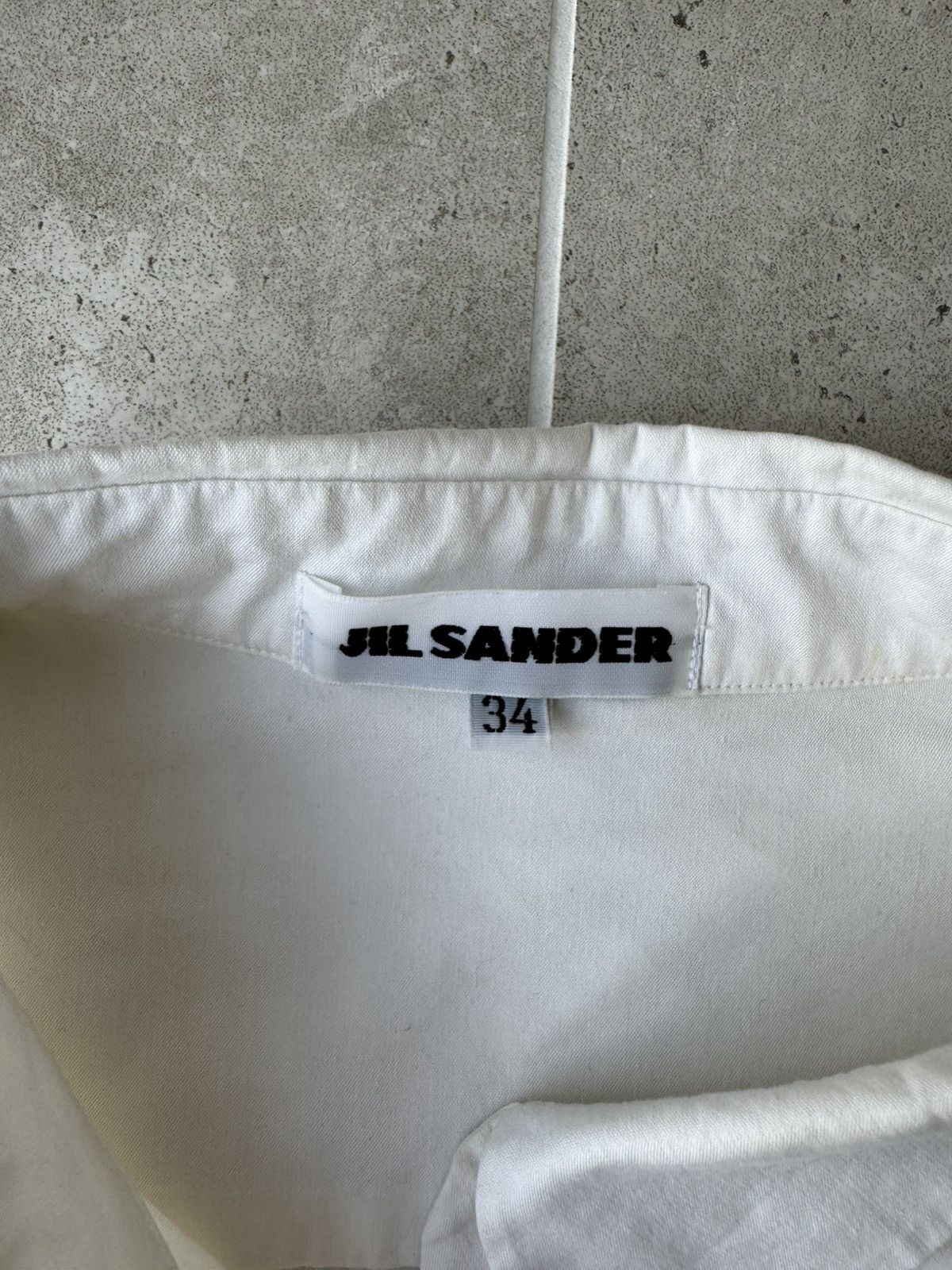Jil Sander Jil Sander white shirt Size XXS / US 00 / IT 34 - 3 Thumbnail