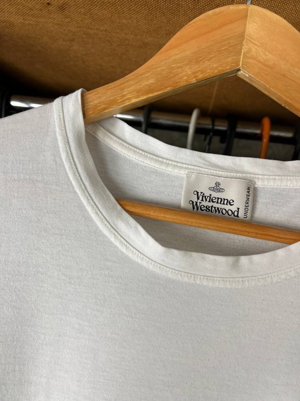 Vintage × Vivienne Westwood Vivienne Westwood Underwear Logo T-Shirt Size US L / EU 52-54 / 3 - 3 Thumbnail